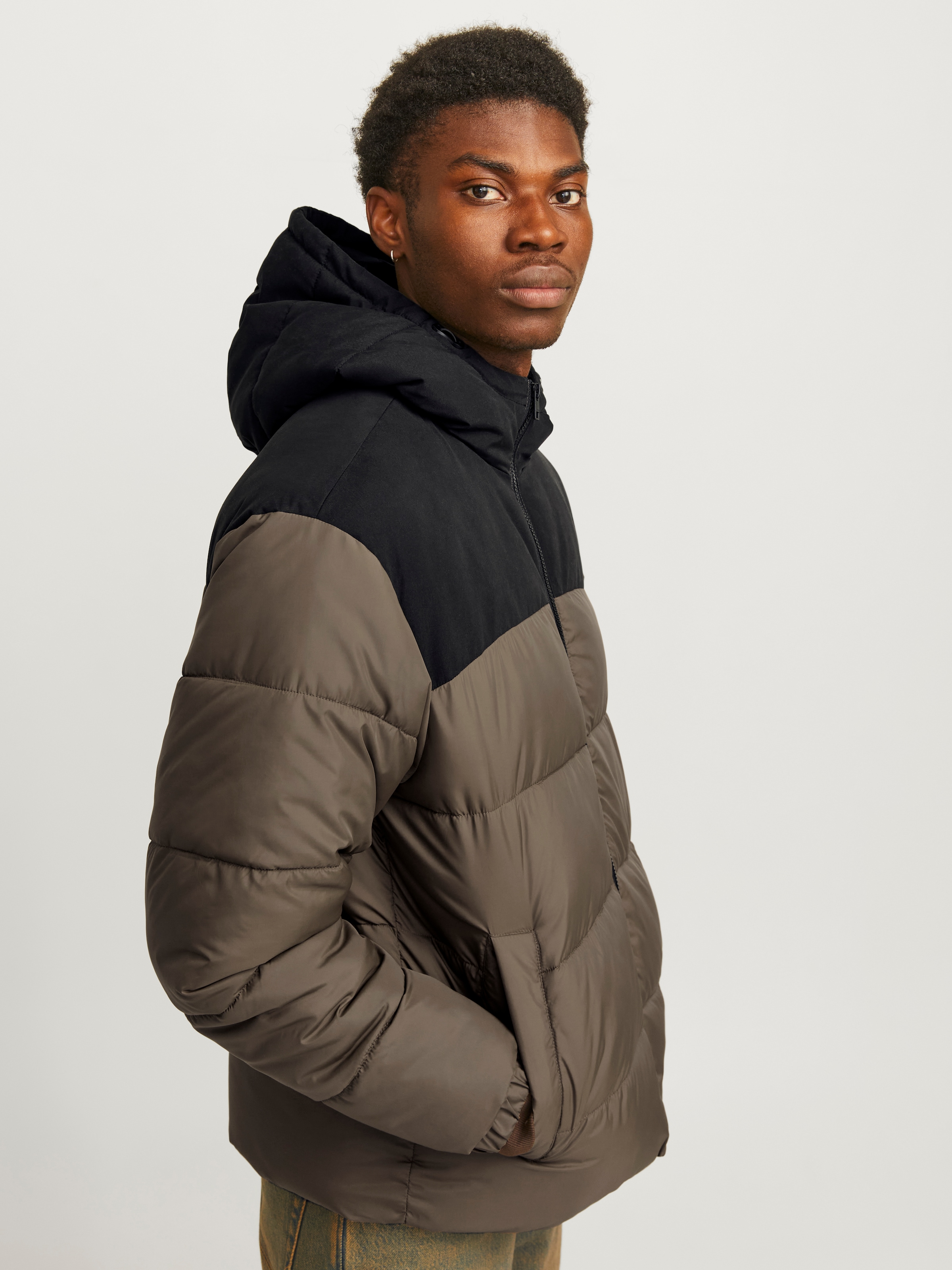 Jack & Jones Steppjacke »JJMOON HOOD PUFFER«, mit Kapuze