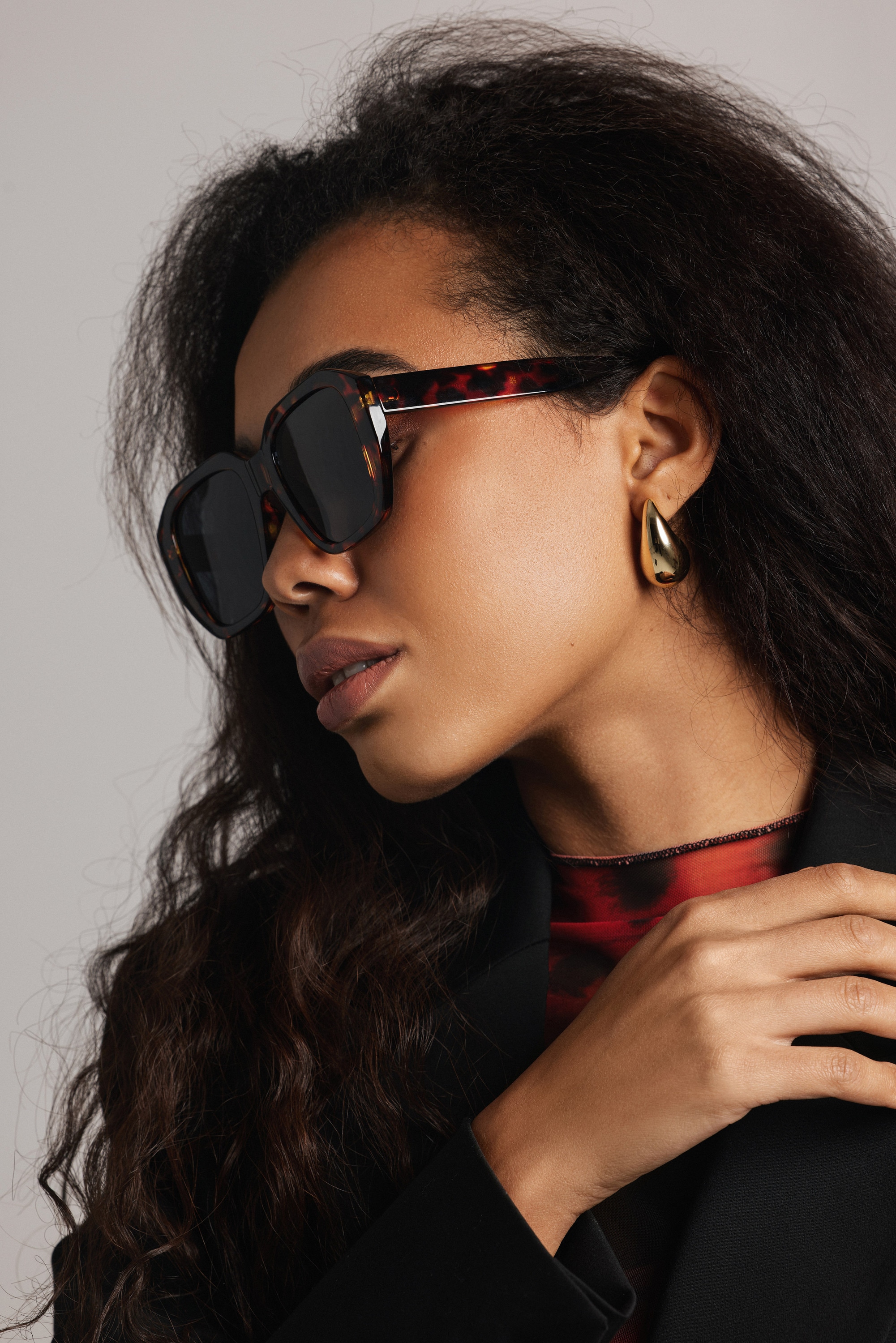 MARC LAUDER Sonnenbrille »MA02-02« 3: dunkles Glas, starke Sonneneinstrahlung
