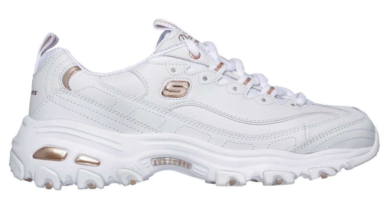 Skechers Sneaker »D´Lites-Fresh Start«, Freizeitschuh, Halbschuh, Schnürschuh mit Bio-Dri-Ausstattung