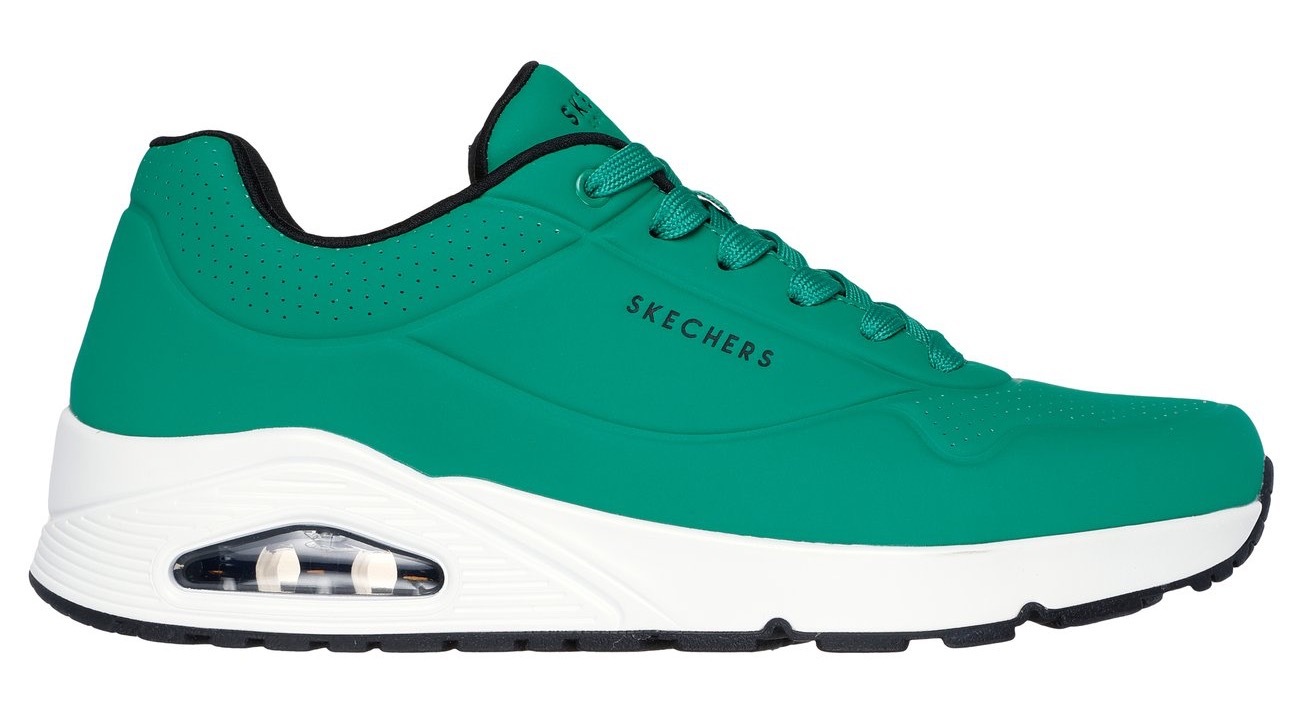 Skechers Sneaker »Uno - Stand on Air«, Freizeitschuh, Halbschuh, Schnürschuh mit Air-Cooled Memory Foam