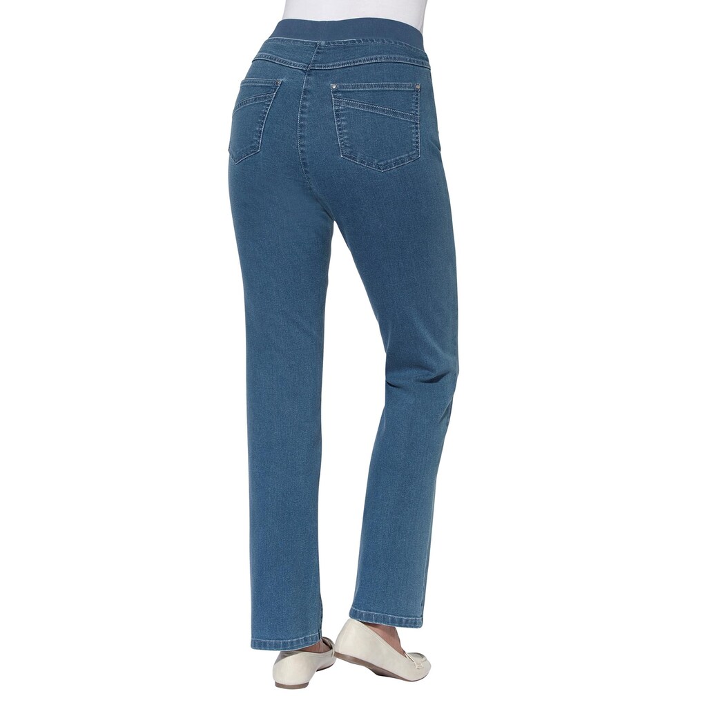 Classic Basics Schlupfjeans, (1 tlg.)