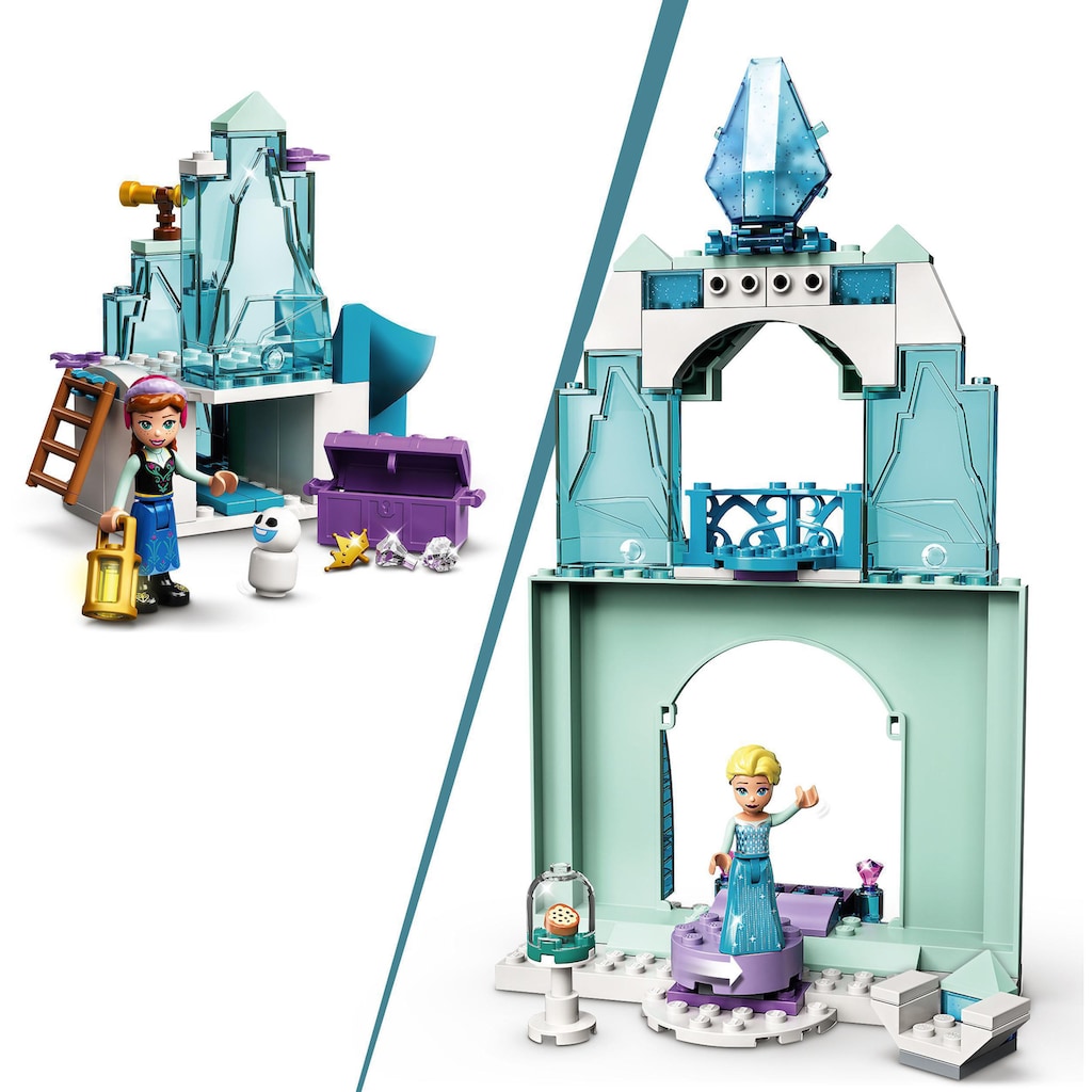 LEGO® Konstruktionsspielsteine »Annas und Elsas Wintermärchen (43194), LEGO® Disney Frozen«, (154 St.), Made in Europe
