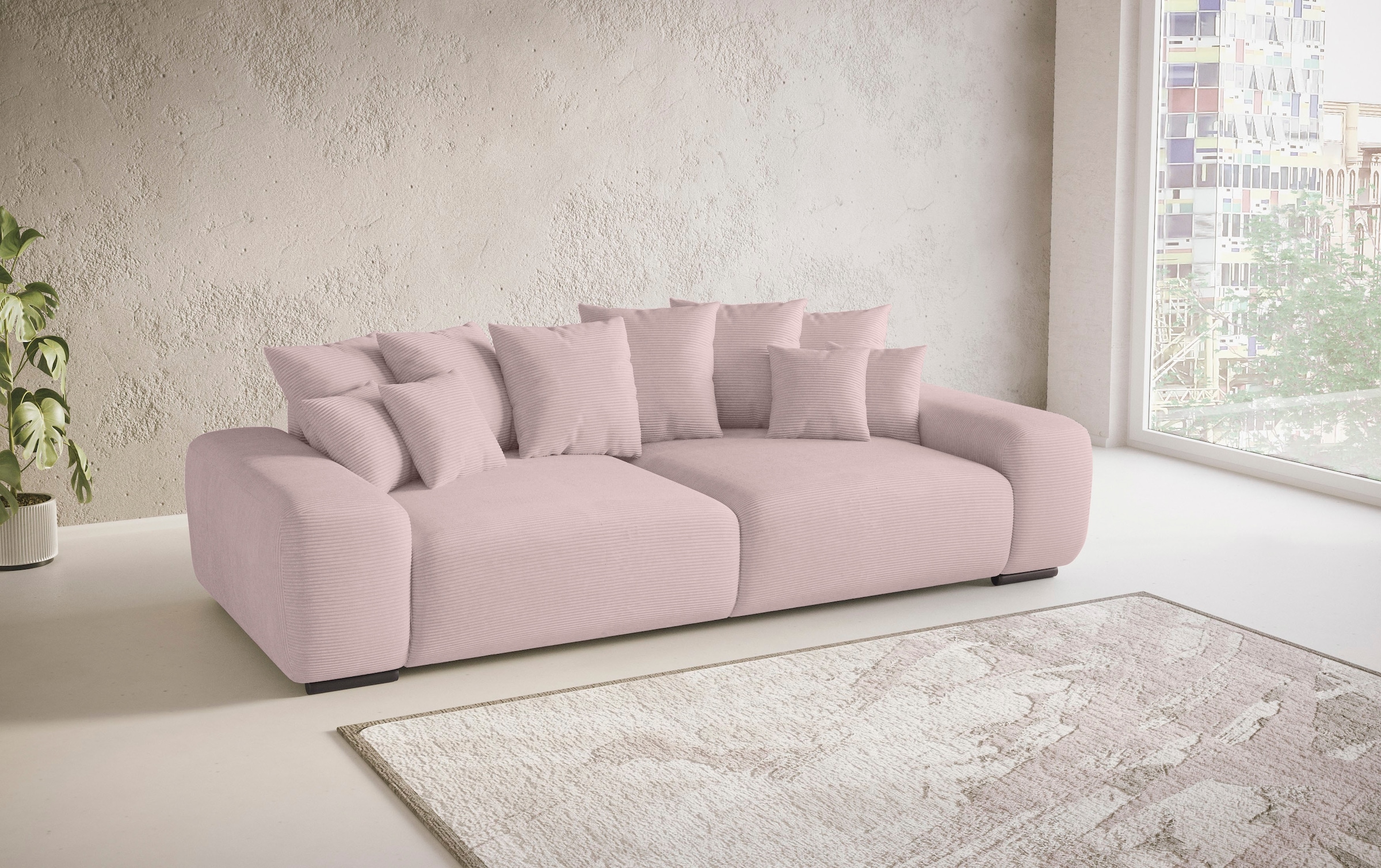 Mr. Couch Big-Sofa »Sundance, B/T 302/137 cm«, Dauerschläfer