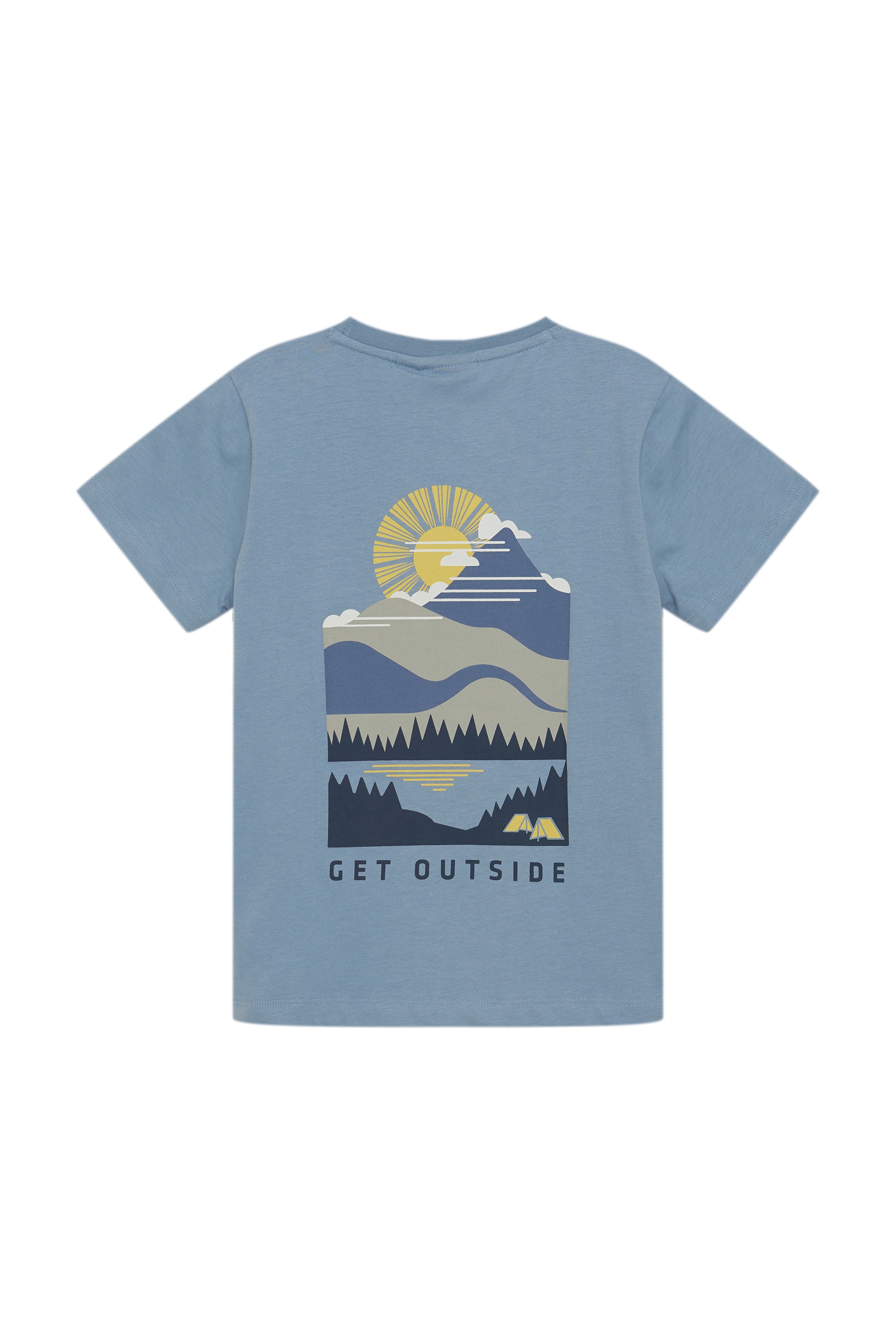 COLOR KIDS Rundhalsshirt »Rundhalsshirt COT-shirt W. 2 Print - S/S«