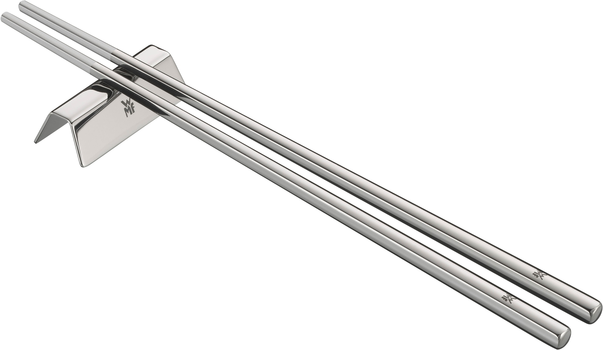 WMF Essstäbchen »Nuova« wiederverwendbare Essstäbchen, inkl. 2 Bänkchen, spülmaschinenfest