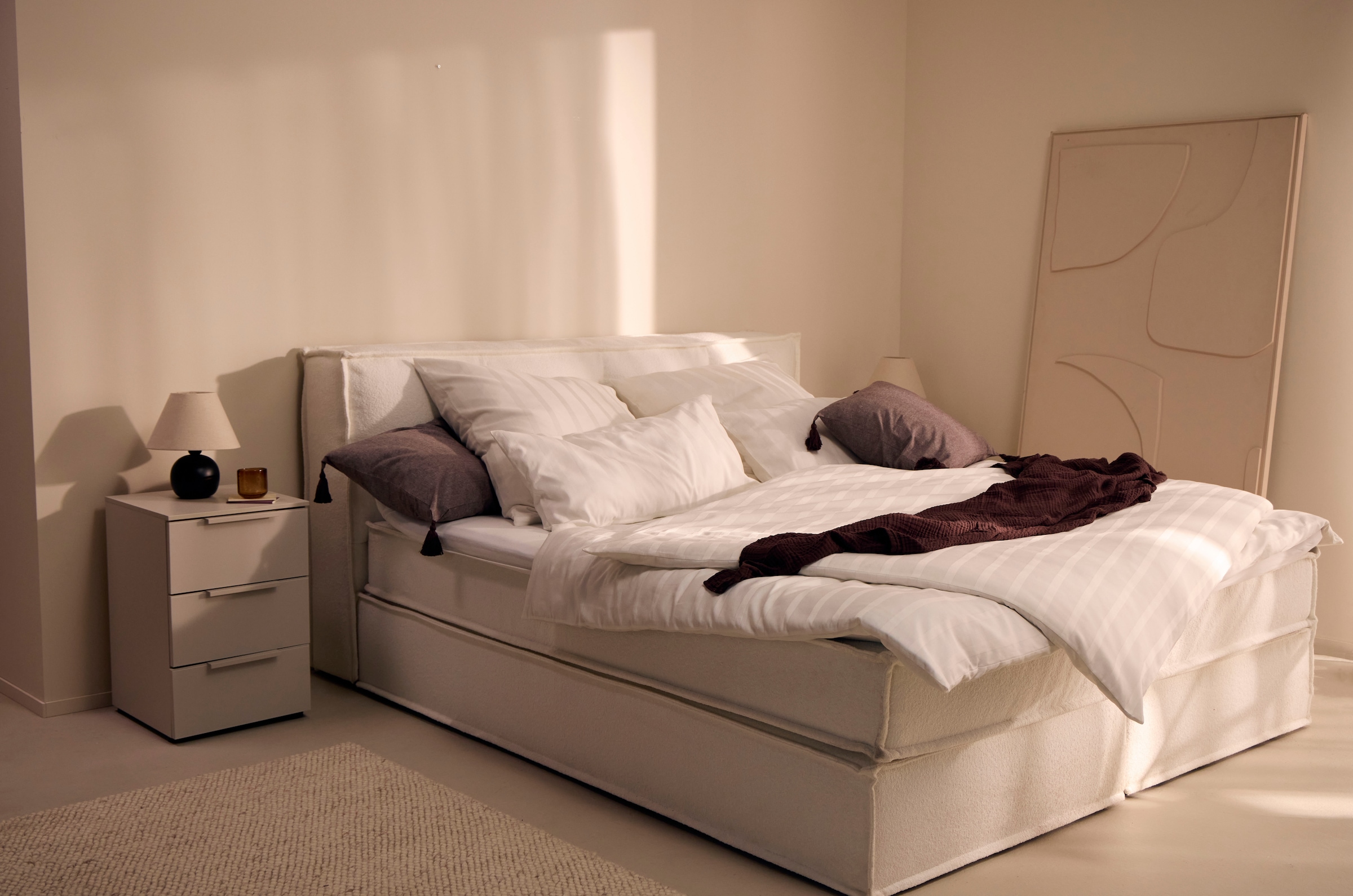 LeGer Home by Lena Gercke Bettwäsche »Leonore«, Mako-Satin Streifen aus 100% Baumwolle, Größe ab 135x200 cm