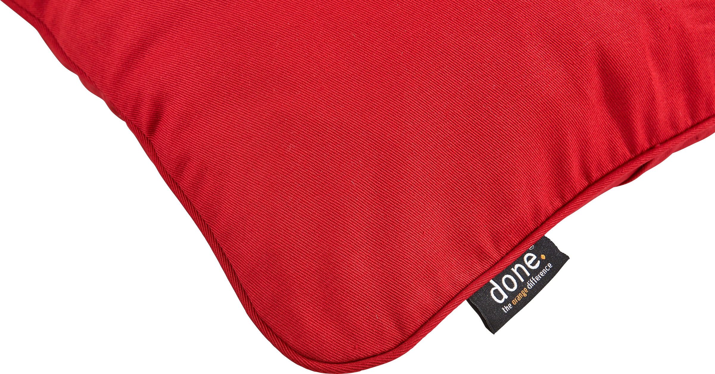 done.® Dekokissen »Uni« unifarben, Reißverschluss, Kissenhüle ohne Füllung, 1 Stück