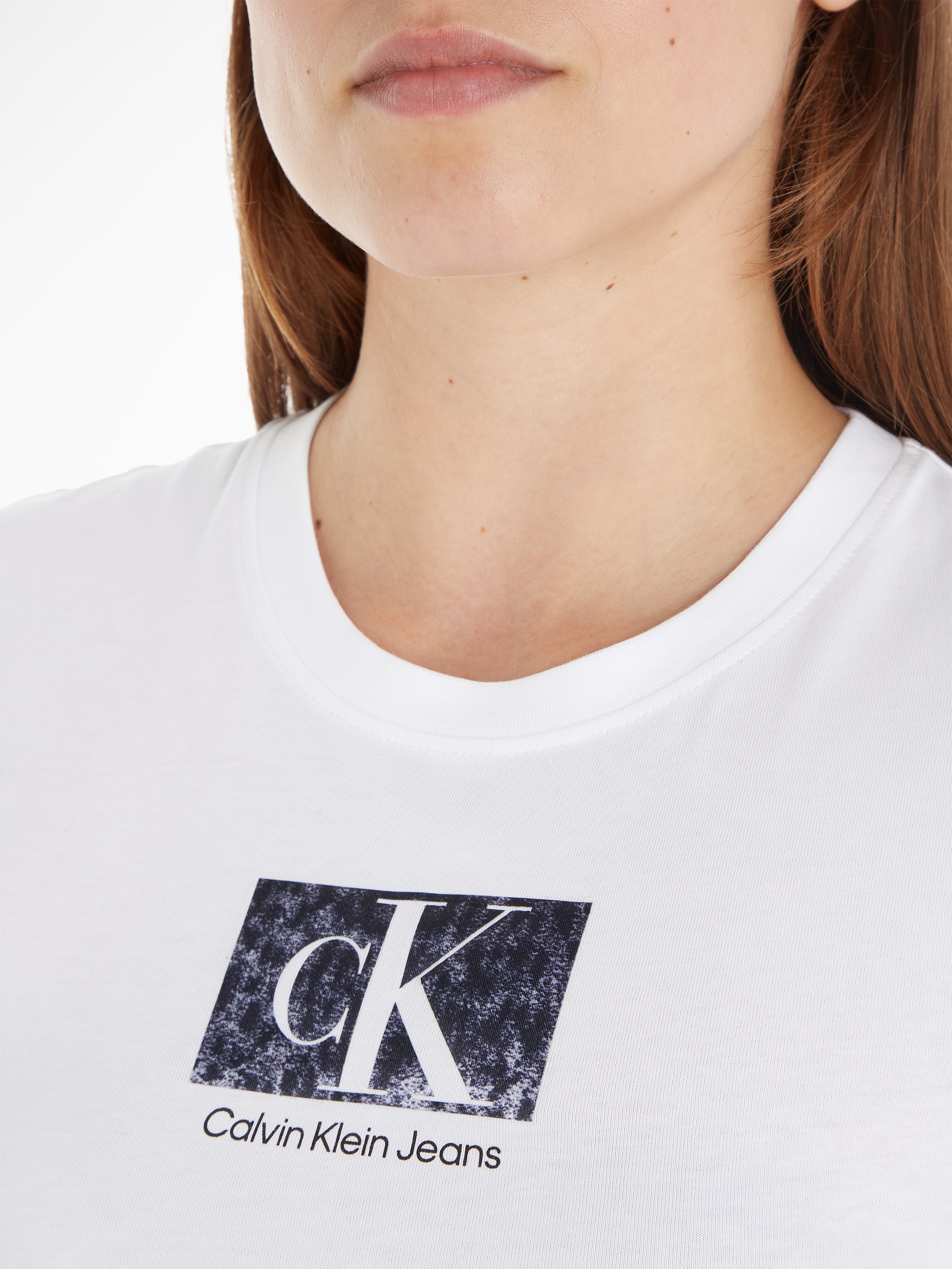 Calvin Klein Jeans T-Shirt »PRINTED BOX SLIM TEE« bei ♕