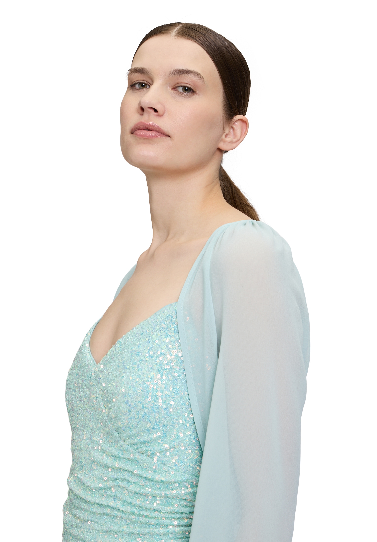 Vera Mont Bolerojacke »Bolero-Jacke mit gekräuseltem Ausschnitt«