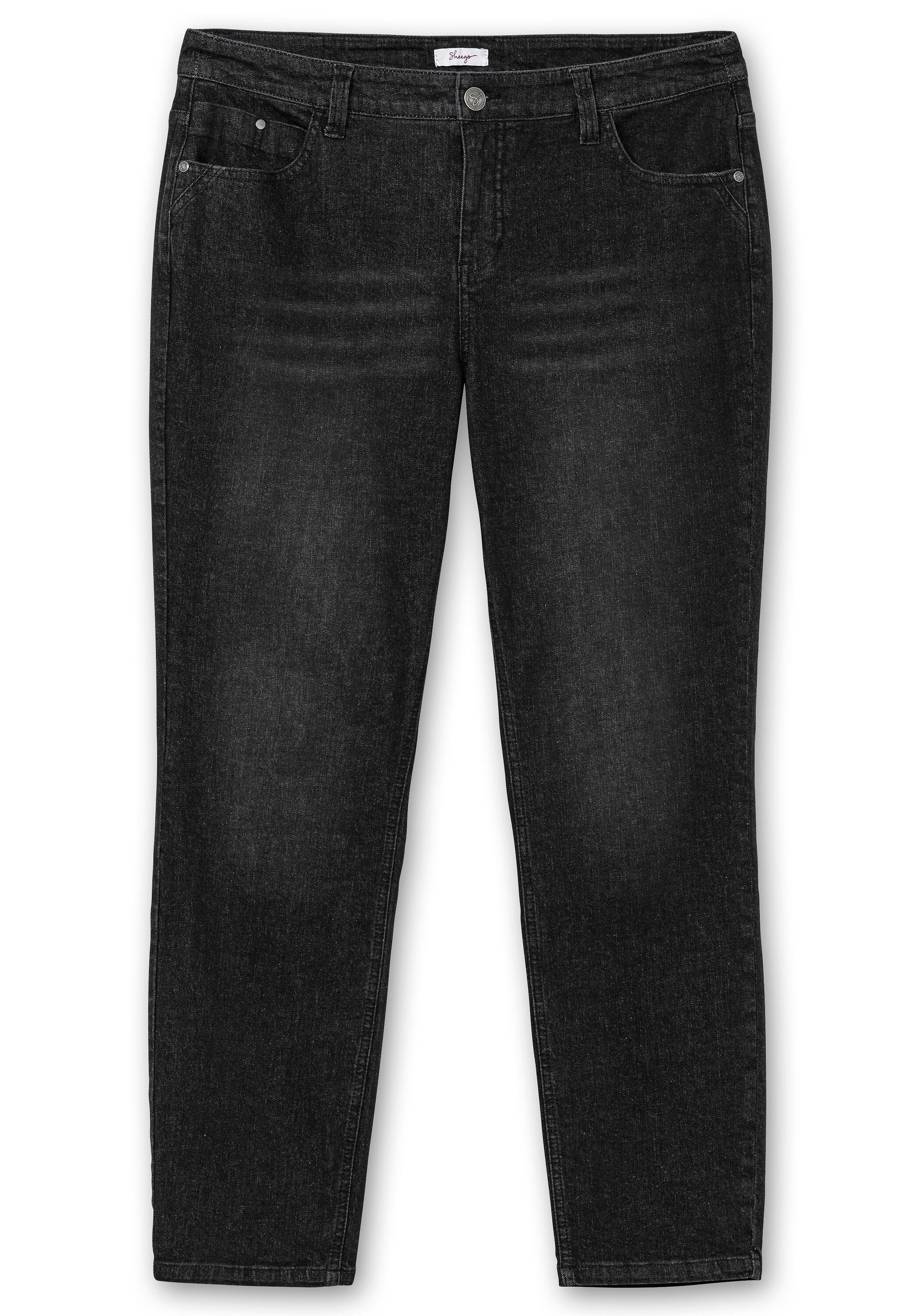 Sheego Stretch-Jeans »Jeans PIA, aus elastischem Denim«