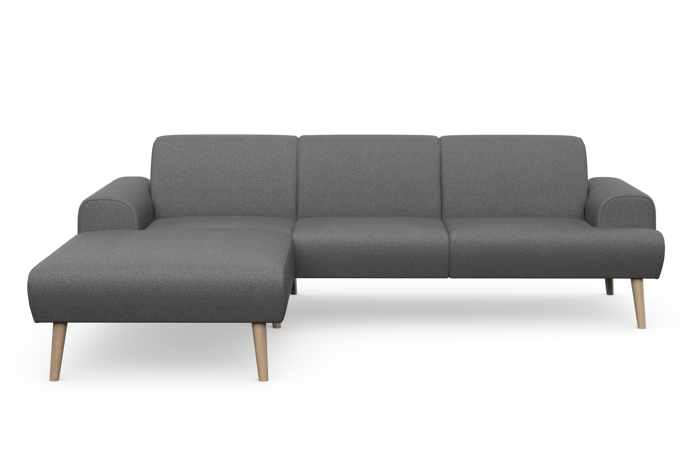 andas Ecksofa »Swift Scandic Design, Federkern für hohen Sitzkomfort, L-Form«, Federkern-Polsterung, B/T/H: 292/83/176 cm
