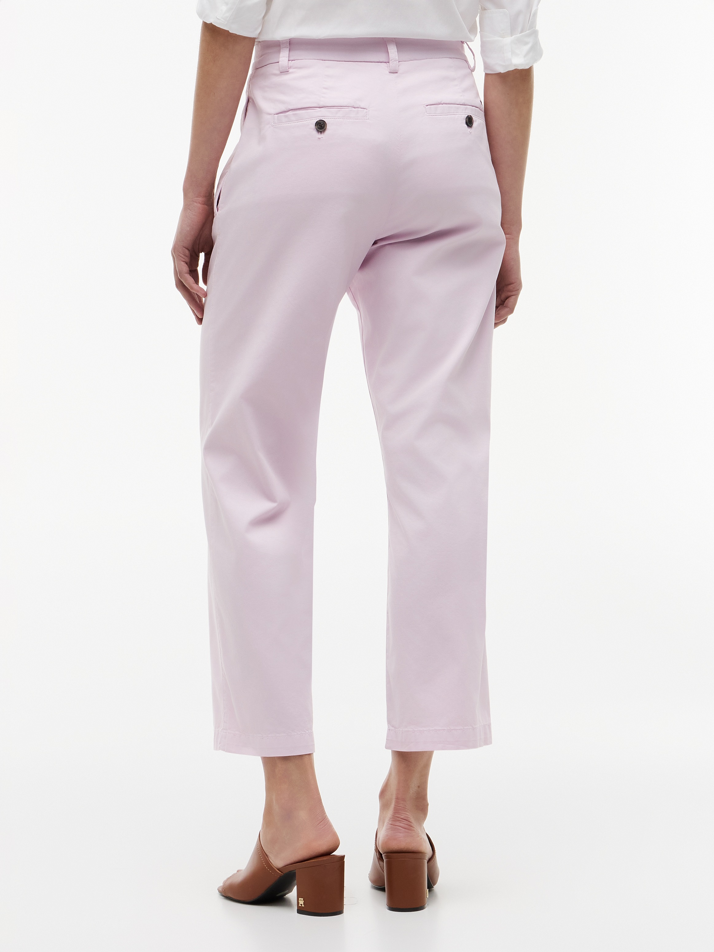 Tommy Hilfiger Chinohose »CO GMD SLIM STRAIGHT CHINO«  mit mittlerer Leibhöhe
