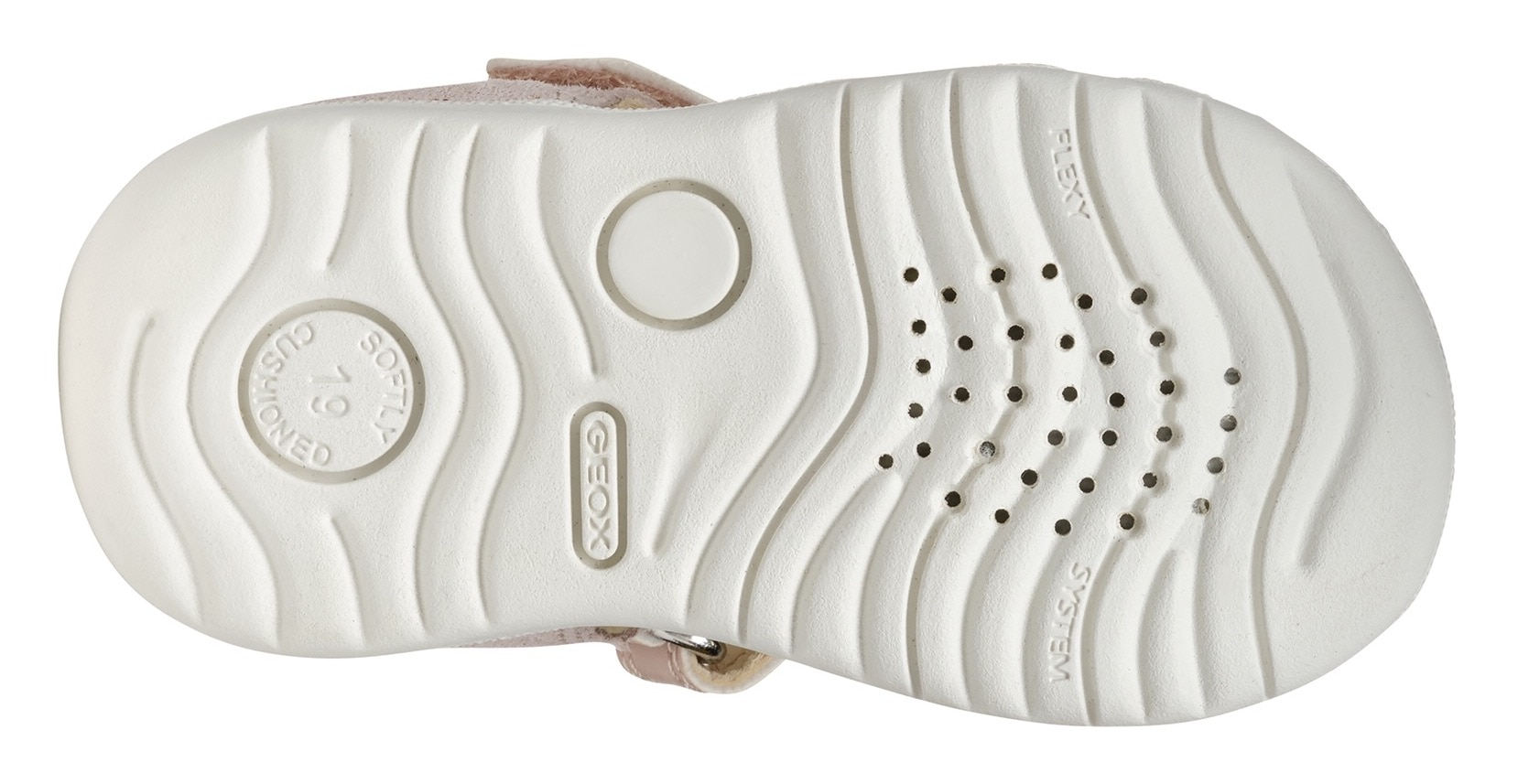 Geox Lauflernschuh »B SANDAL MACCHIA GIR«, Glitzerschuh, Festtagsschuh, Sandale mit Glitzer