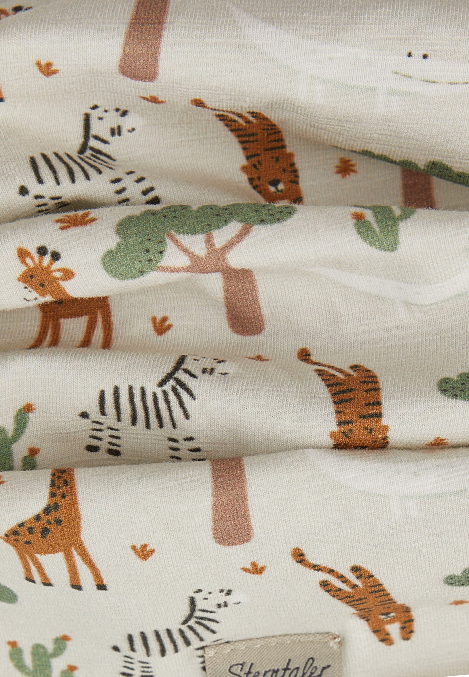 Sterntaler® Multifunktionstuch »Schlauchschal Safaritiere«