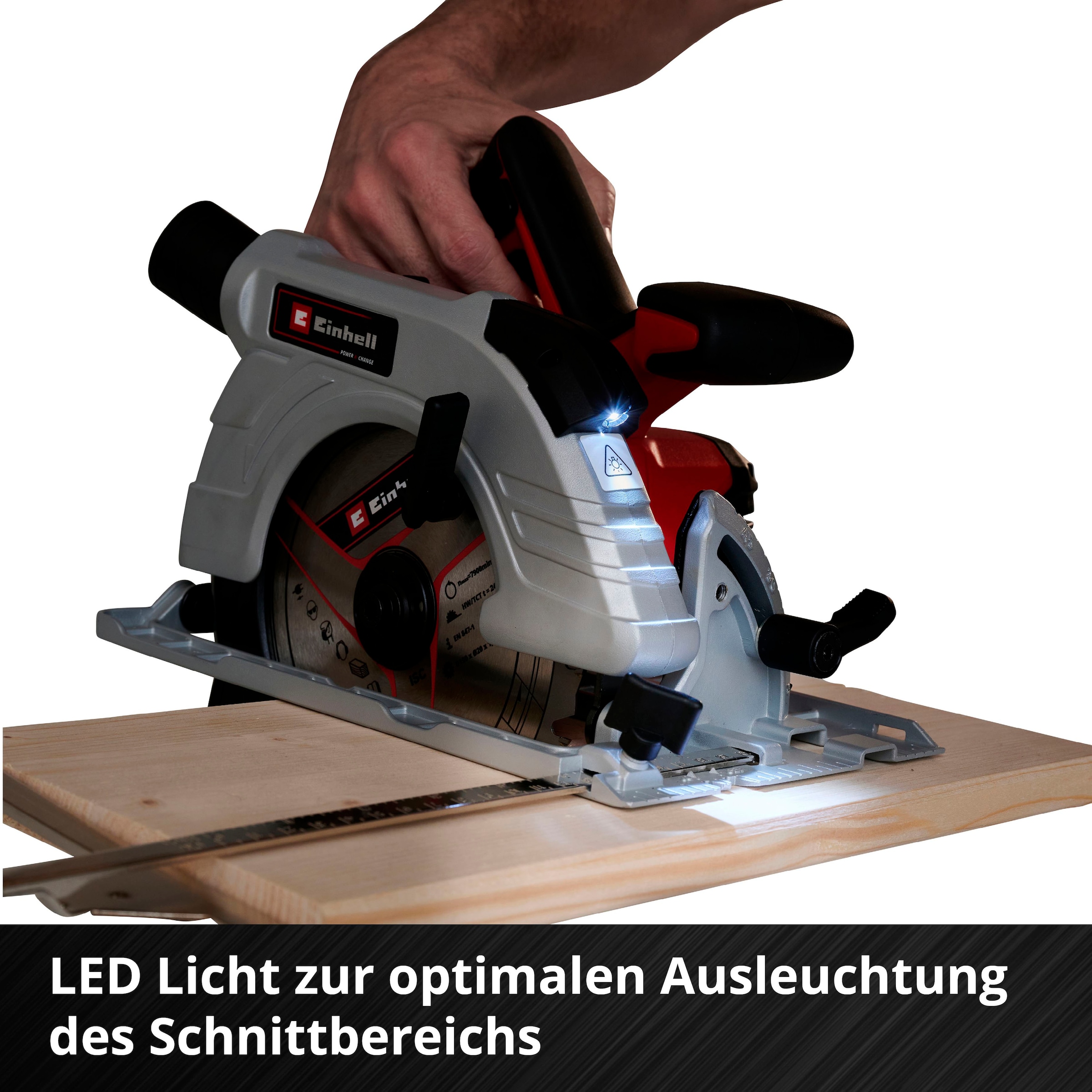 Einhell Akku-Handkreissäge »TP-CS 18/190 Li BL - Solo« 1 Stk. tlg. Power X-Change, ohne Akku und Ladegerät