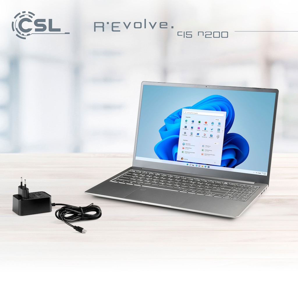 CSL Notebook »R'Evolve C15 v3«, 39,6 cm, / 15,6 Zoll, 1000 GB SSD