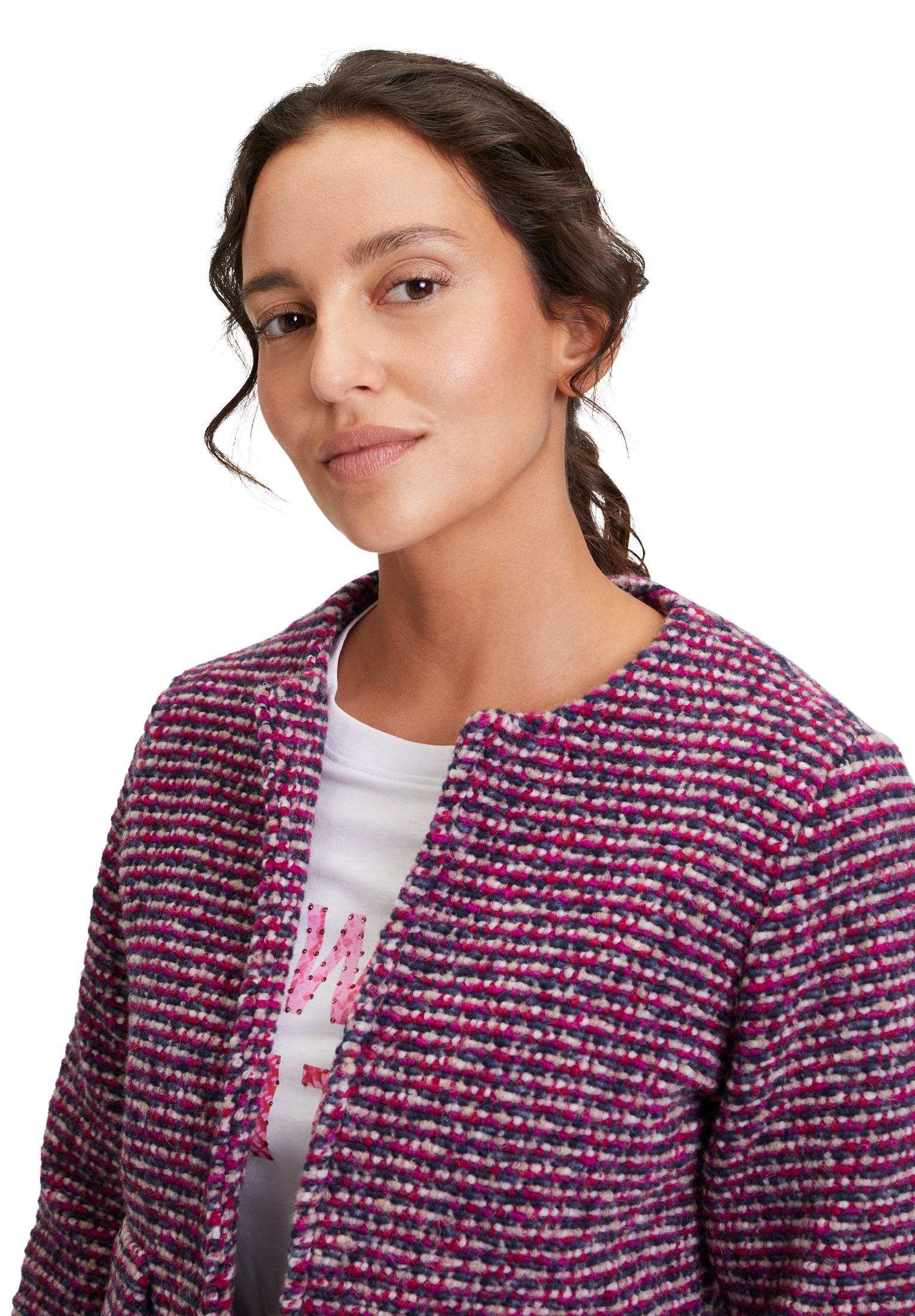 Cartoon Outdoorjacke »Casual-Jacke ohne Verschluss«