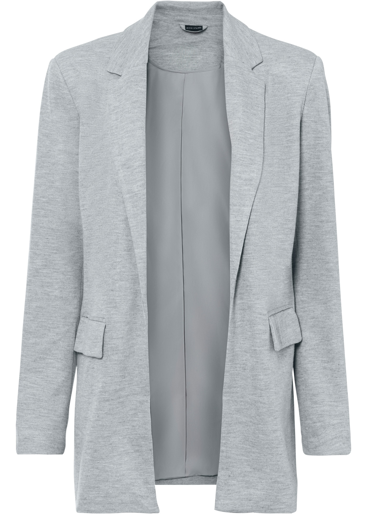bonprix Jerseyblazer »Langer Jersey-Blazer mit Taschen« Langer Jersey-Blazer mit Taschen