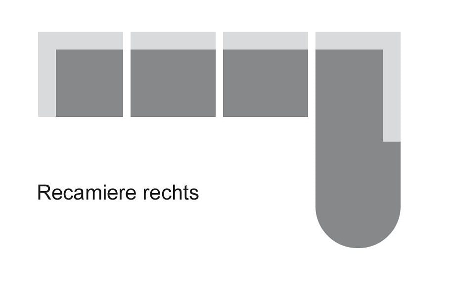 Home affaire Ecksofa »Budapest zeitlos & elegant, bequeme Armlehnen, L-Form« wahlweise mit Bettfunktion, mit Recamiere oder Ottomane
