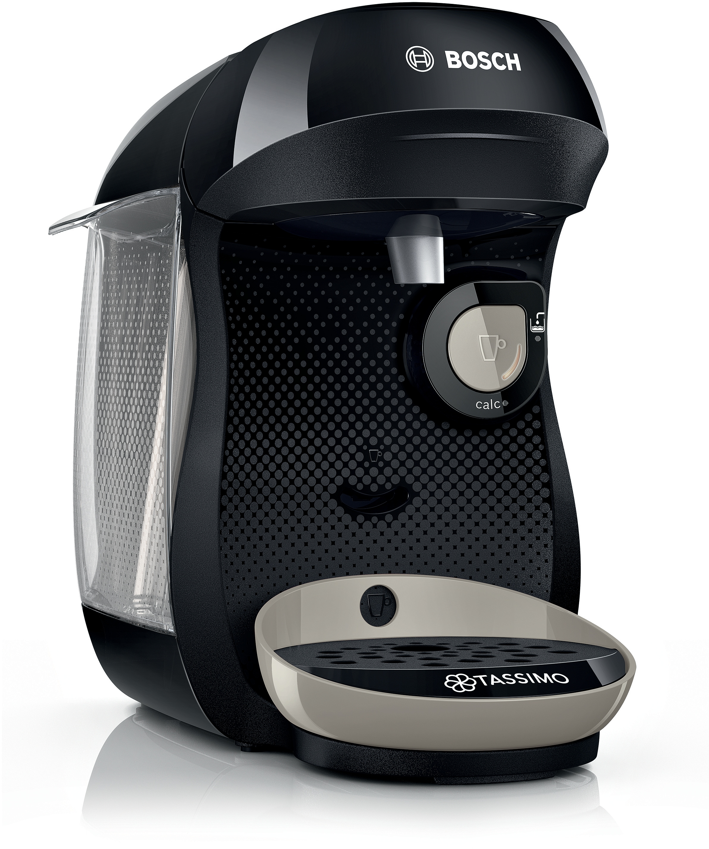 Bosch Tassimo HAPPY TAS109E Kapselmaschine Beige, Schwarz