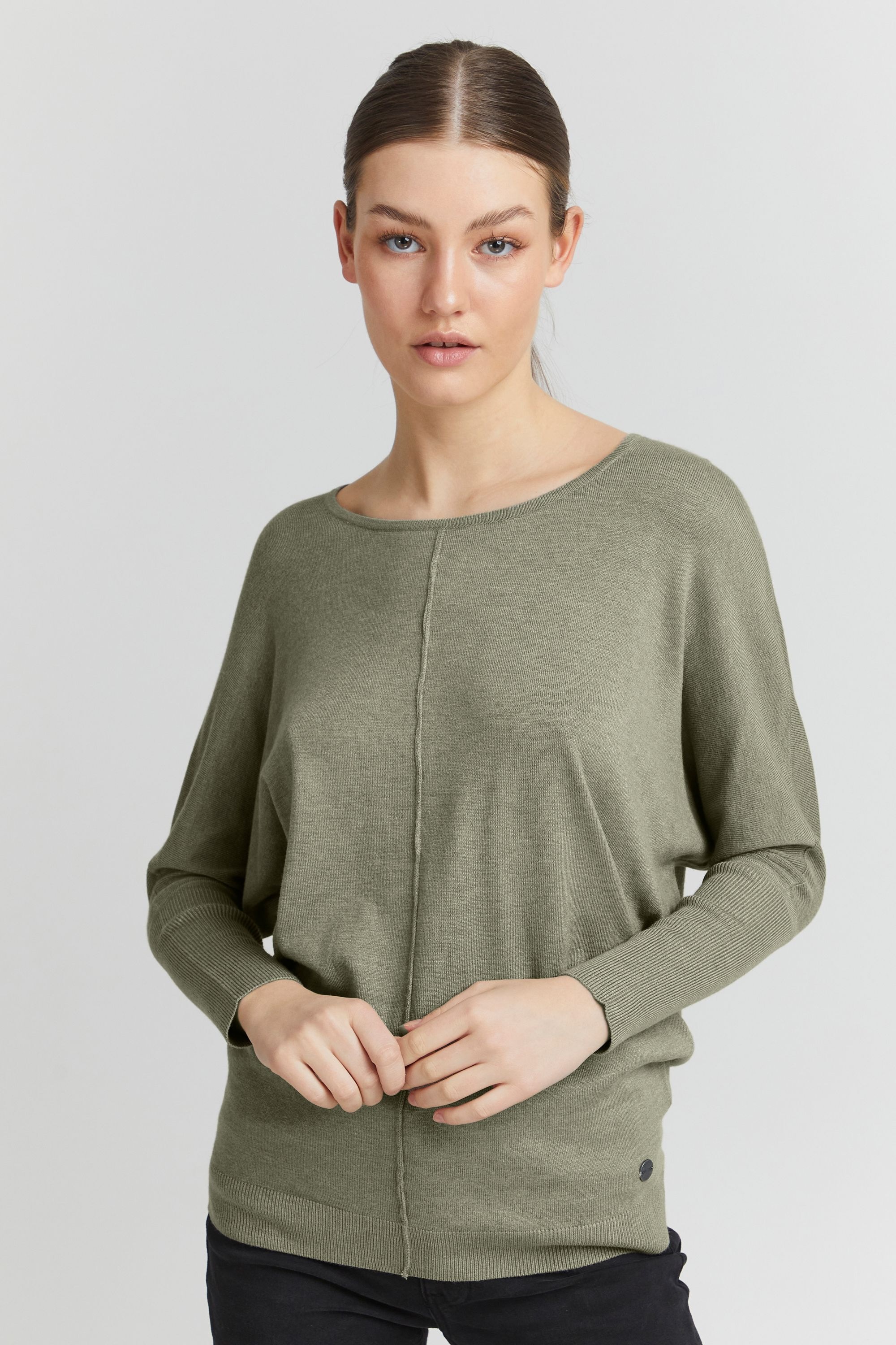 OXMO Strickfleece-Pullover »Strickpullover OXHerdis«