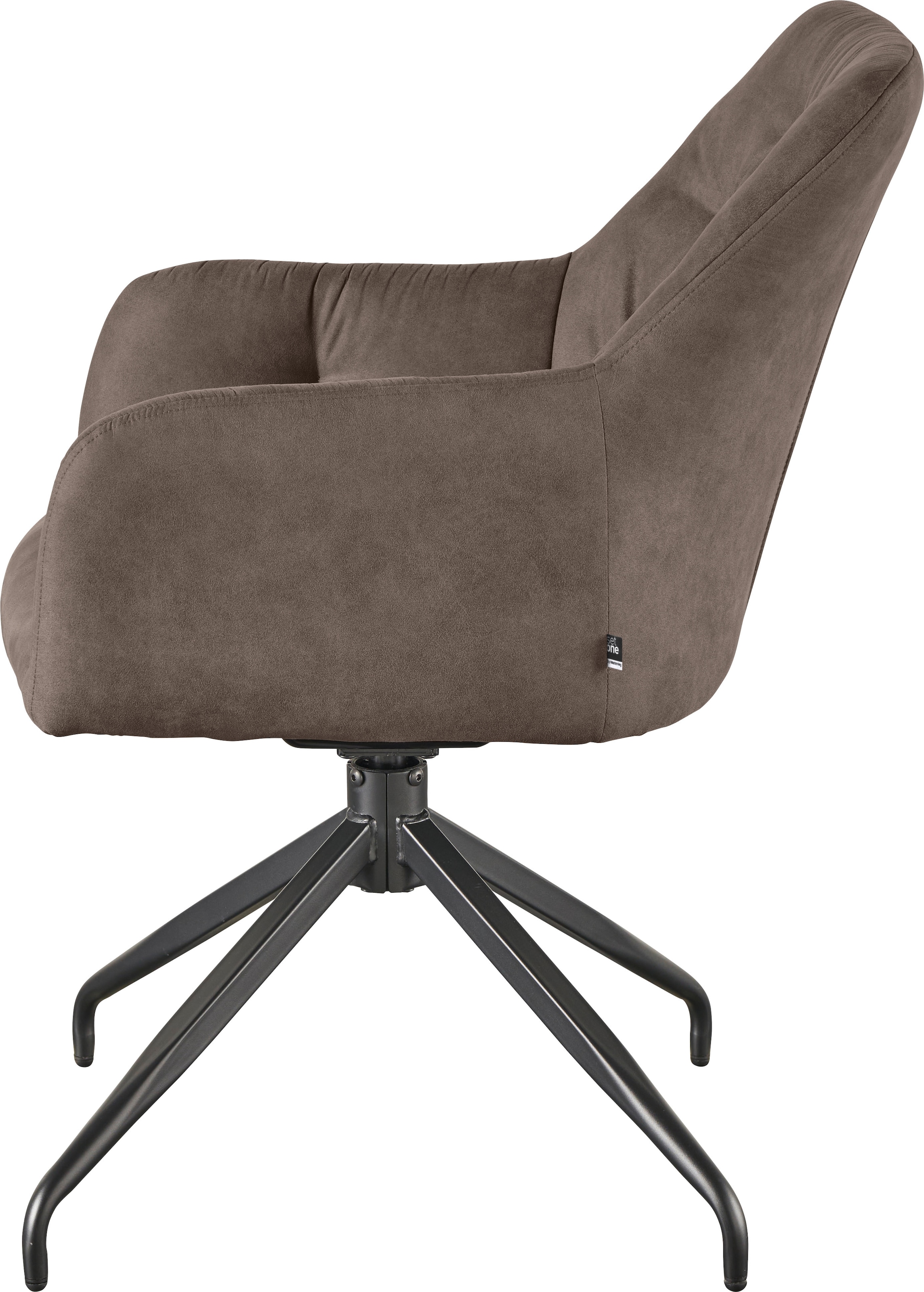 set one by Musterring 4-Fußstuhl »Yonkers« (Set) 2 Stk.mit Stativgestell, praktische Auto-Return und Wippfunktion