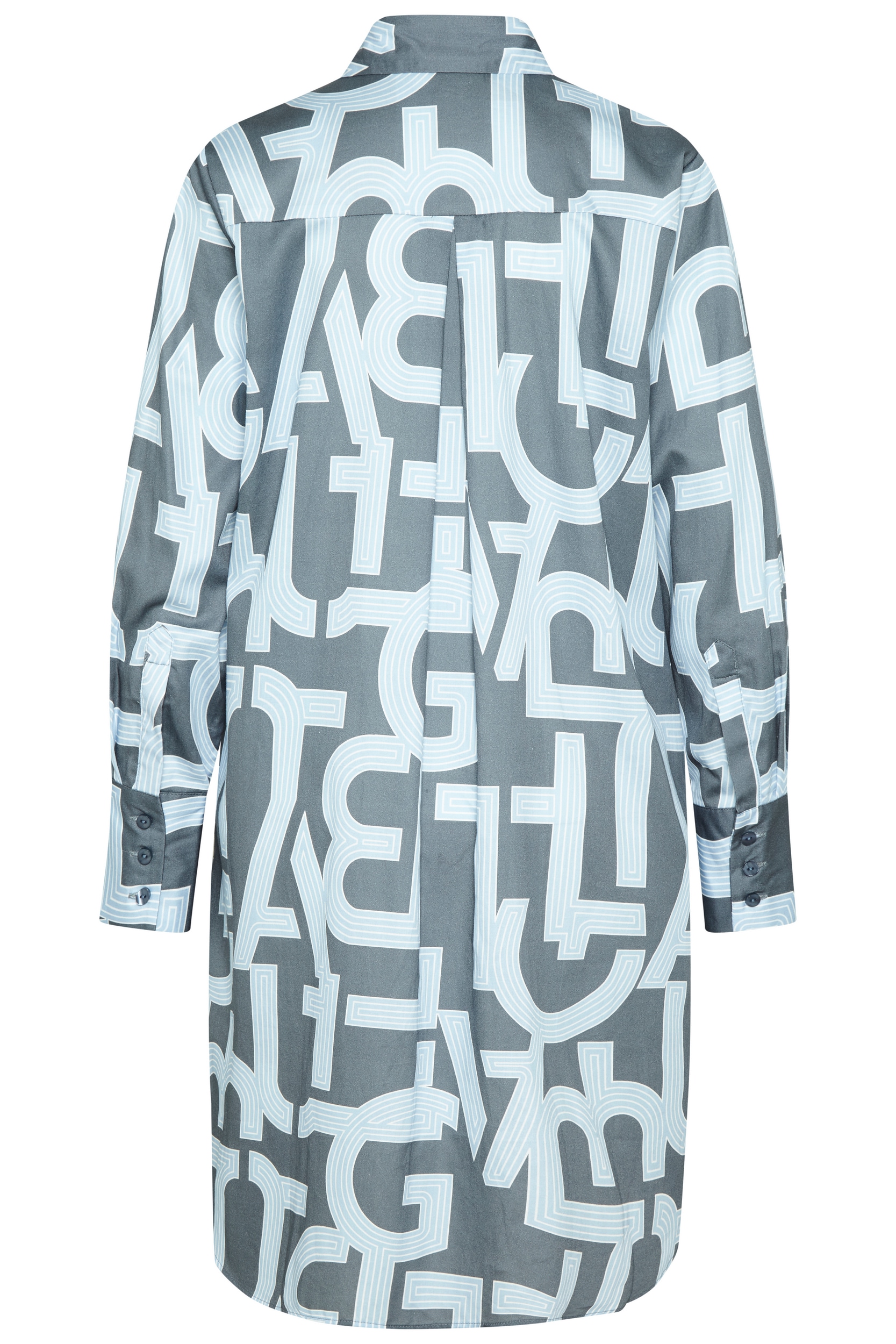 bugatti Blusenkleid, mit Buchstaben-Print