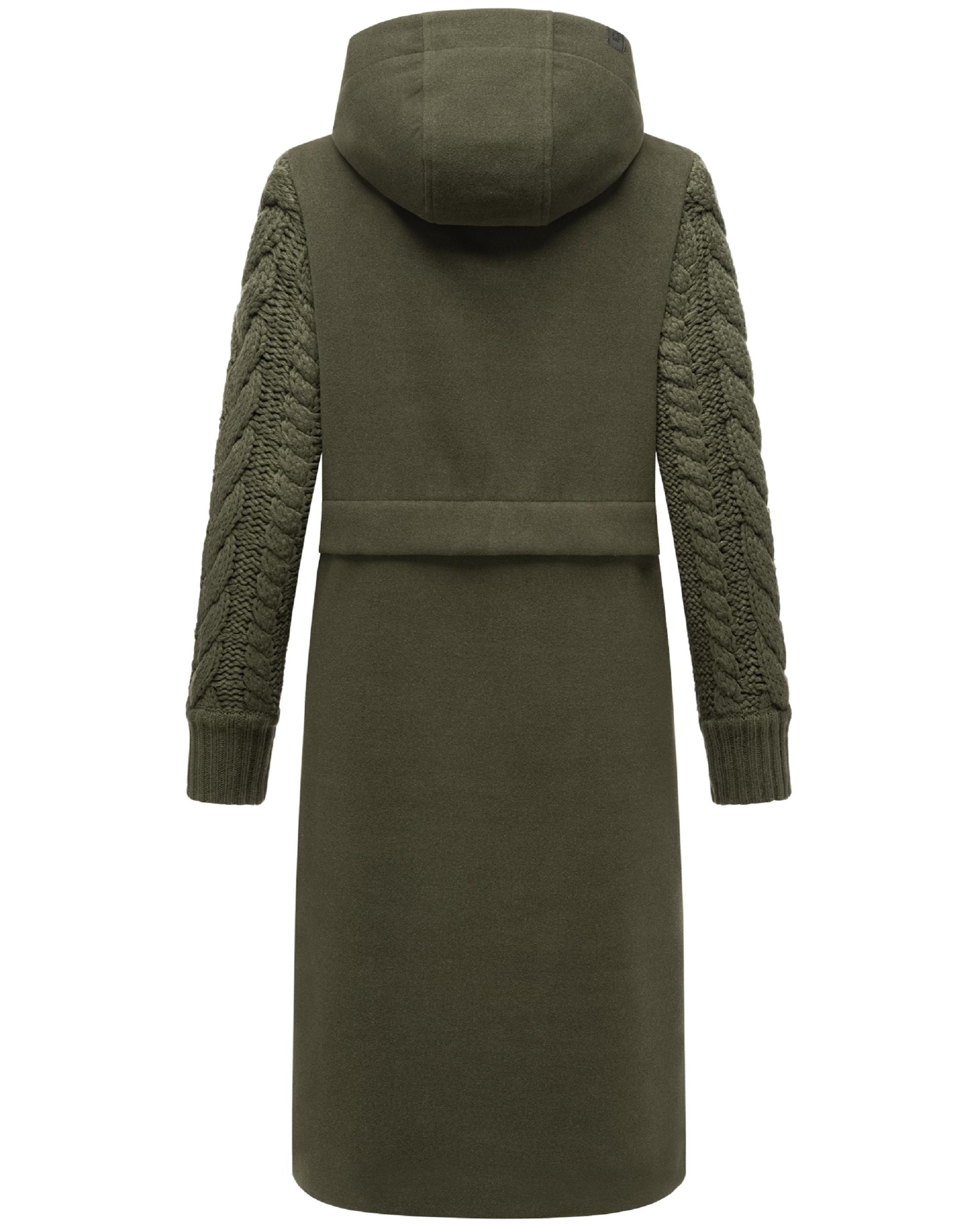 Navahoo Kurzmantel »Wintermantel Knit Babe 14«