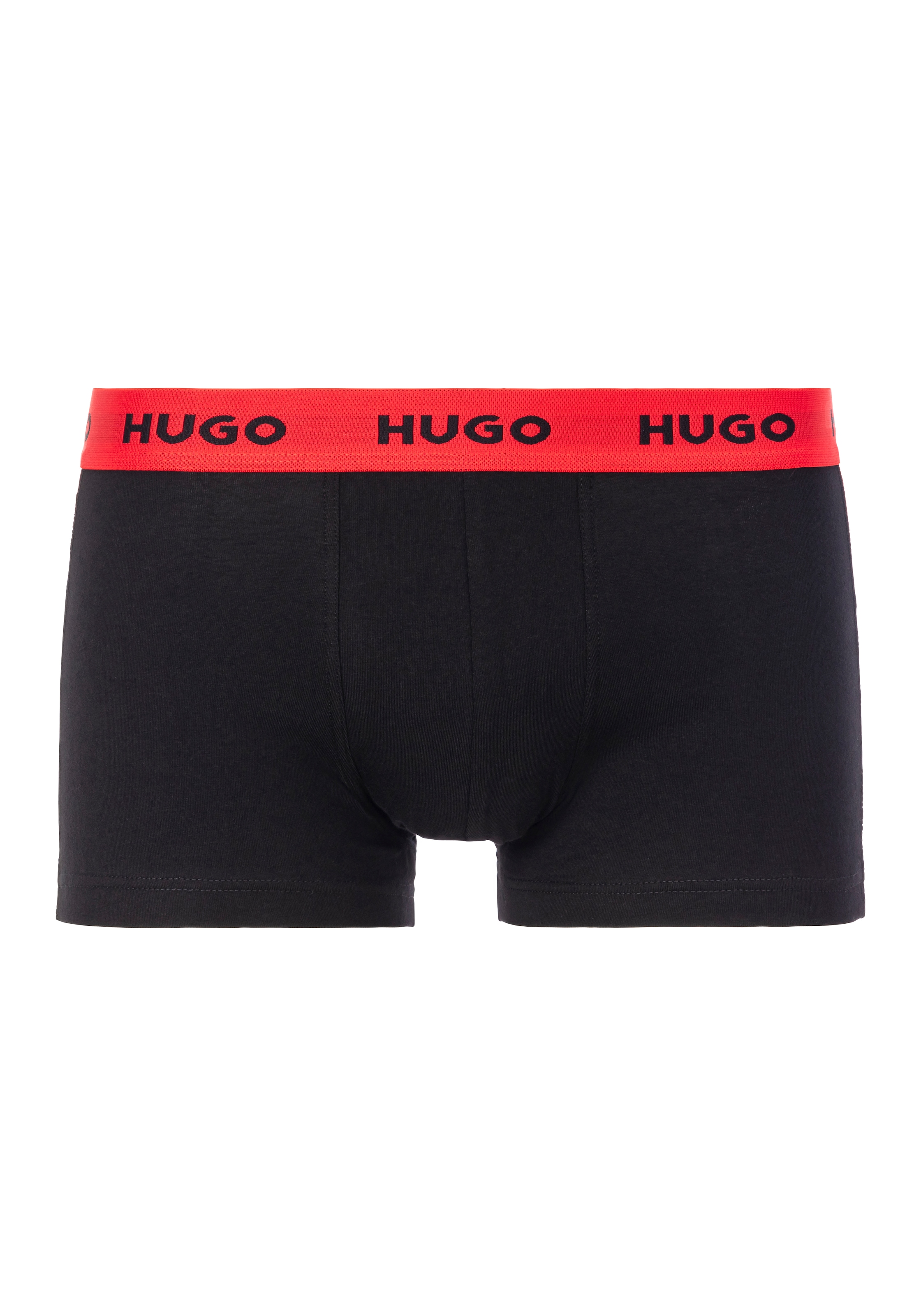 HUGO Underwear Trunk »TRUNK TRIPLET PACK«, (Packung, 3 St.), mit Logoschriftzug auf dem Bund