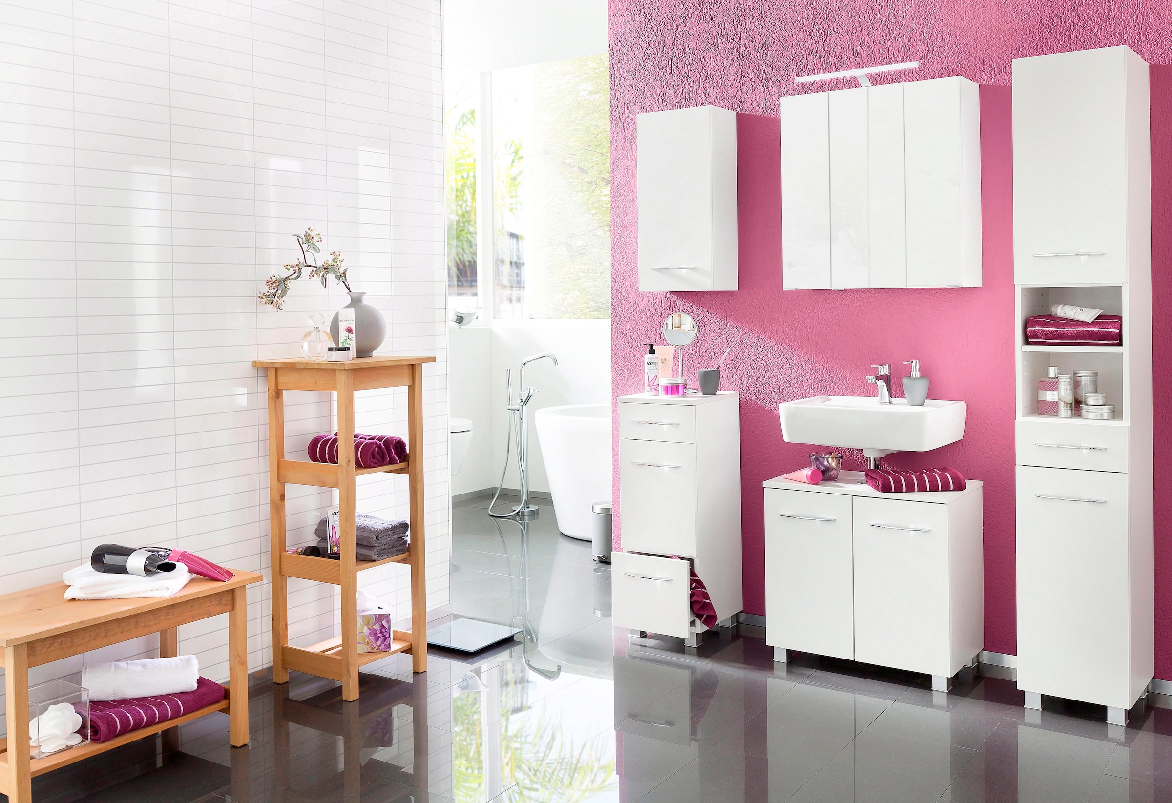 welltime Hochschrank »Portofino«