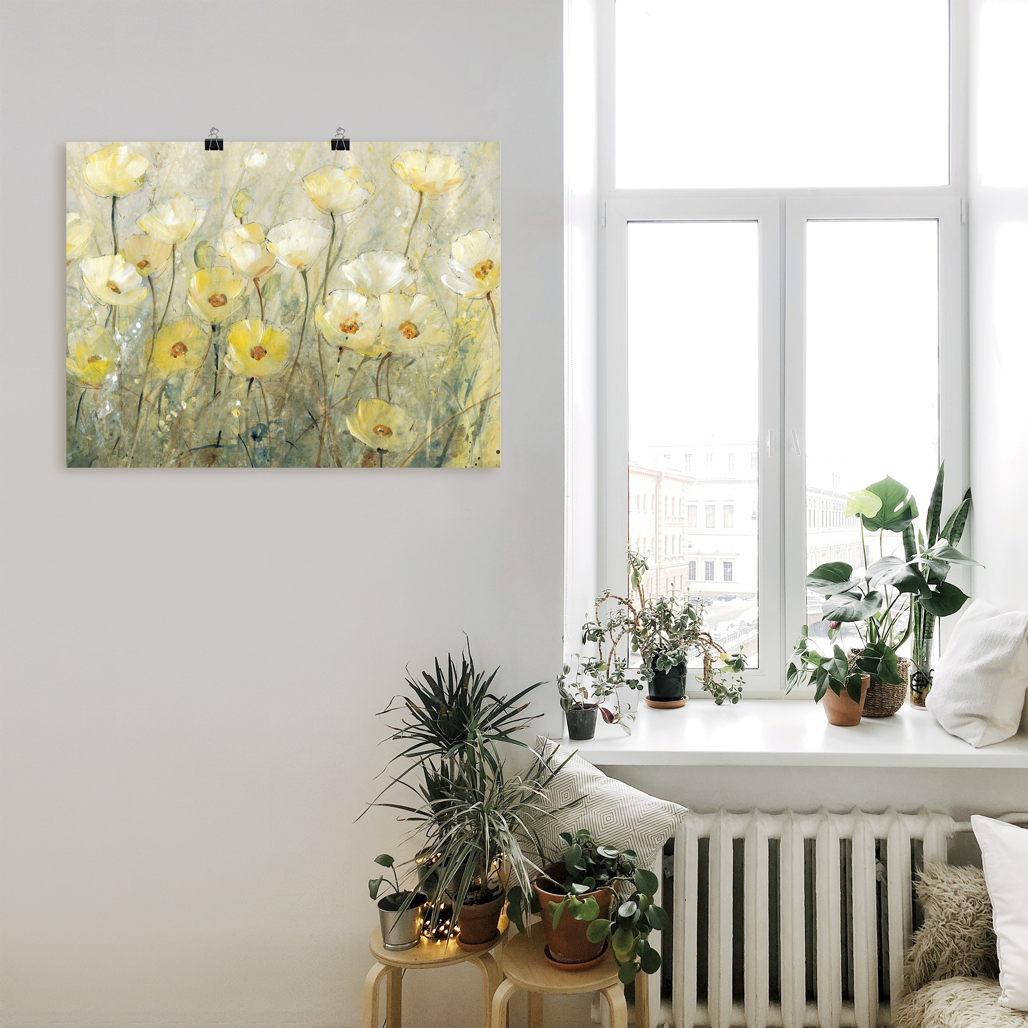 Artland Wandbild »Sommer in voller Blüte II« Blumenwiese 1 Stk. tlg. als Alubild, Outdoorbild, Leinwandbild, Poster in verschied. Größen