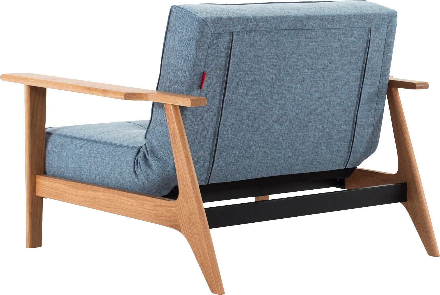 INNOVATION LIVING ™ Sessel bequem Eiche, Frej in Design »Splitback«, bestellen mit in Arm, skandinavischen