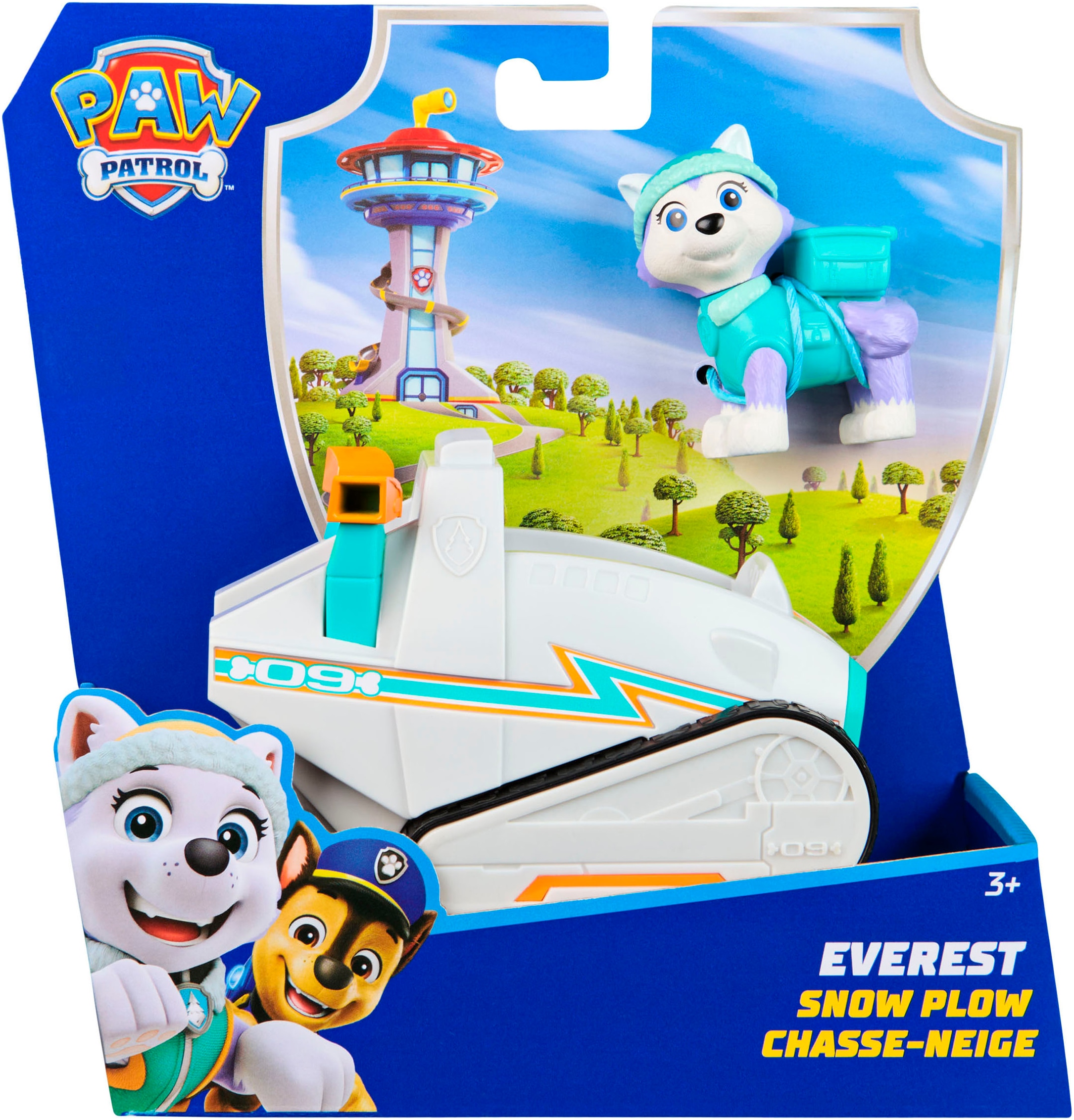 Spin Master Spielzeug-Auto »PAW Patrol, Sust. Basic Vehicle Everest«, zum Teil aus recycelten Material