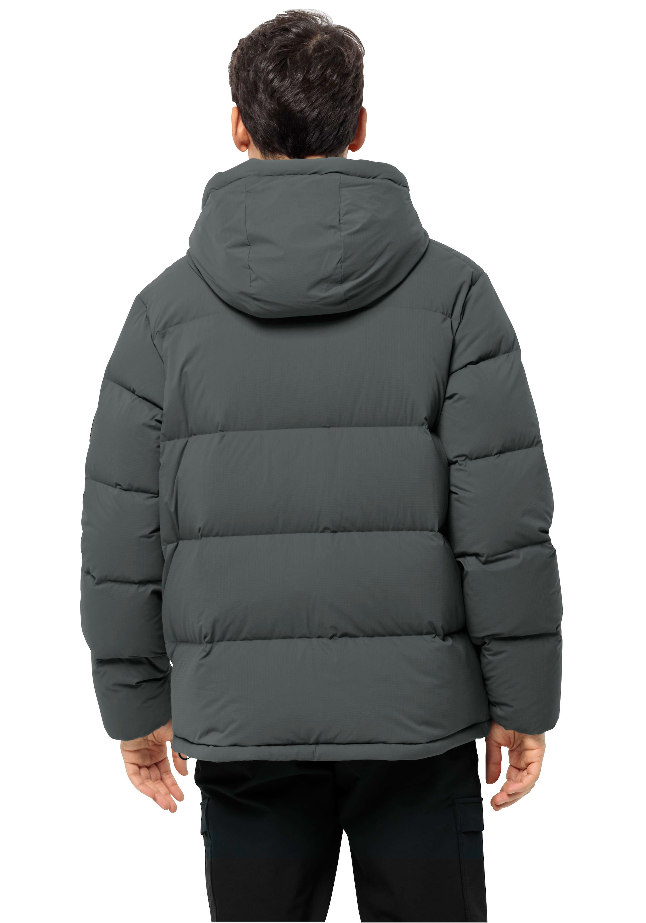 Jack Wolfskin Daunenjacke »ROEMERTOR JKT M«, mit Kapuze, mit Kapuze