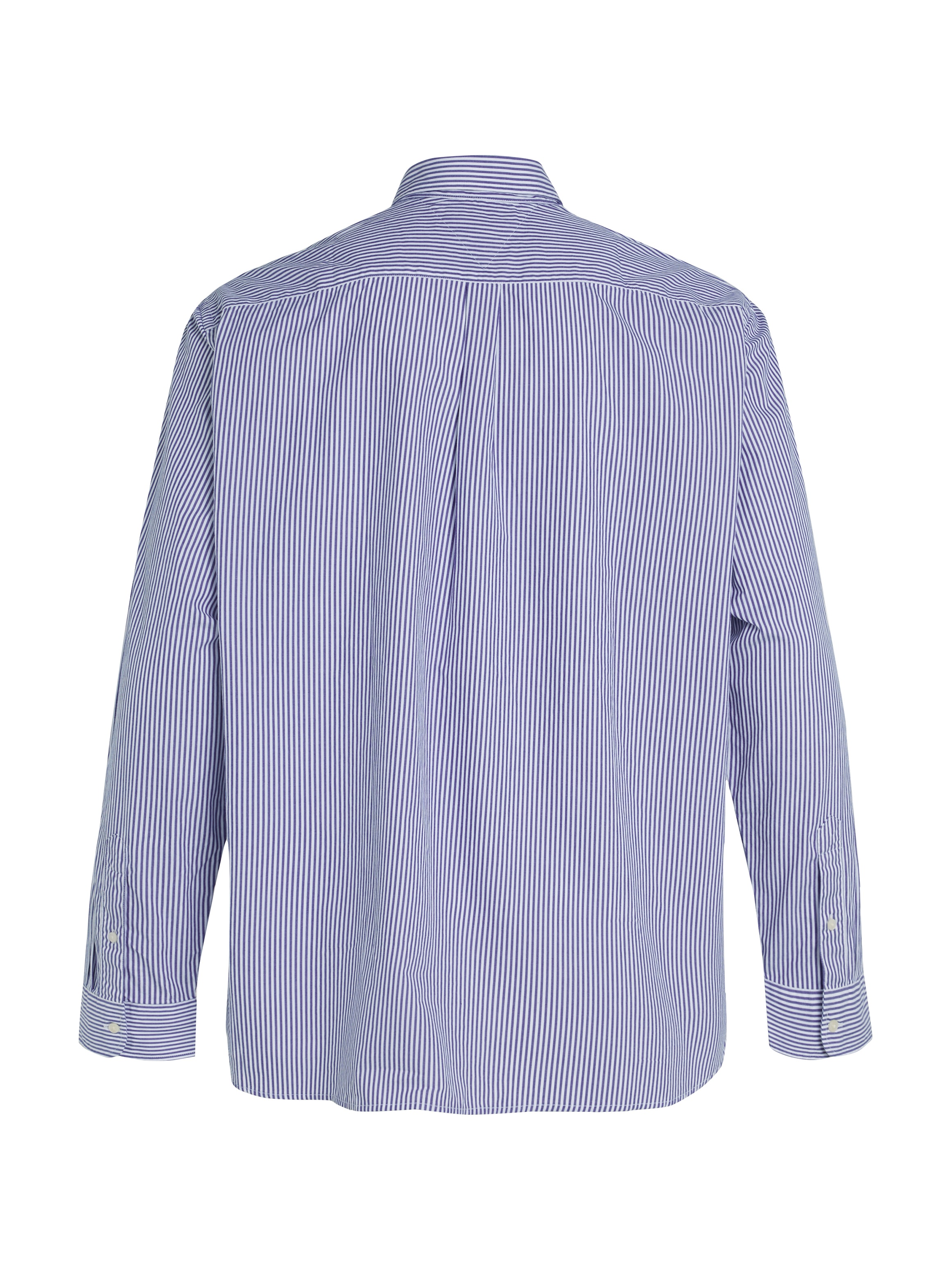 Tommy Hilfiger Big & Tall Langarmhemd »BT-FLEX POPLIN CL STP SHIRT-B«, in Großen Größen, Logostickerei