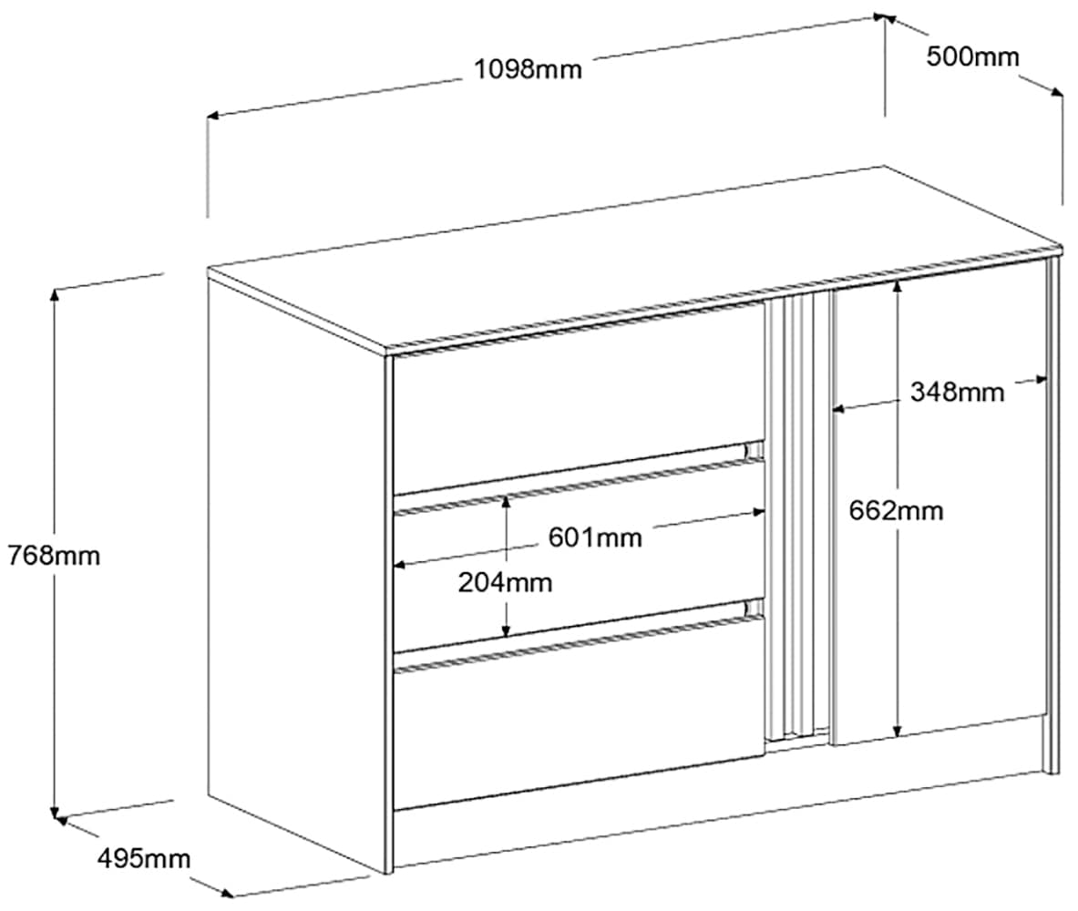 Parisot Jugendzimmer-Set »Parisot Escale 11« Set, 3 tlg.