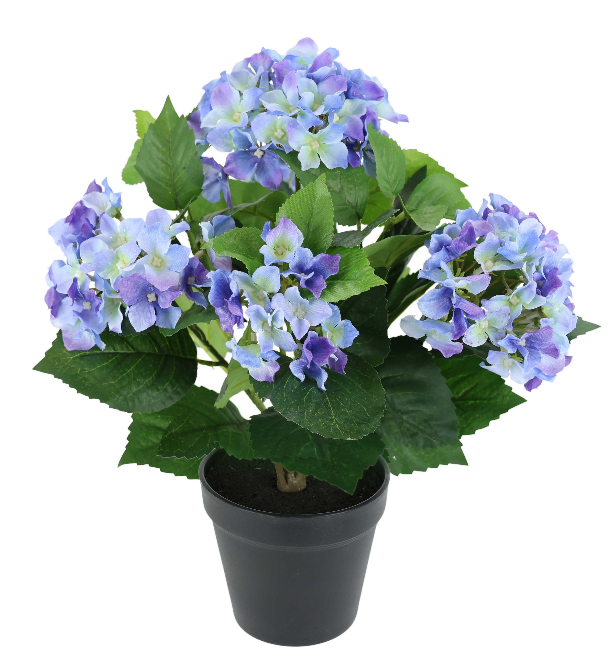 OTTO home Kunstblume »Künstliche Hortensie im Topf« 40cm Realistische Kunstpflanze Blumen Deko Blumen Pflanzen