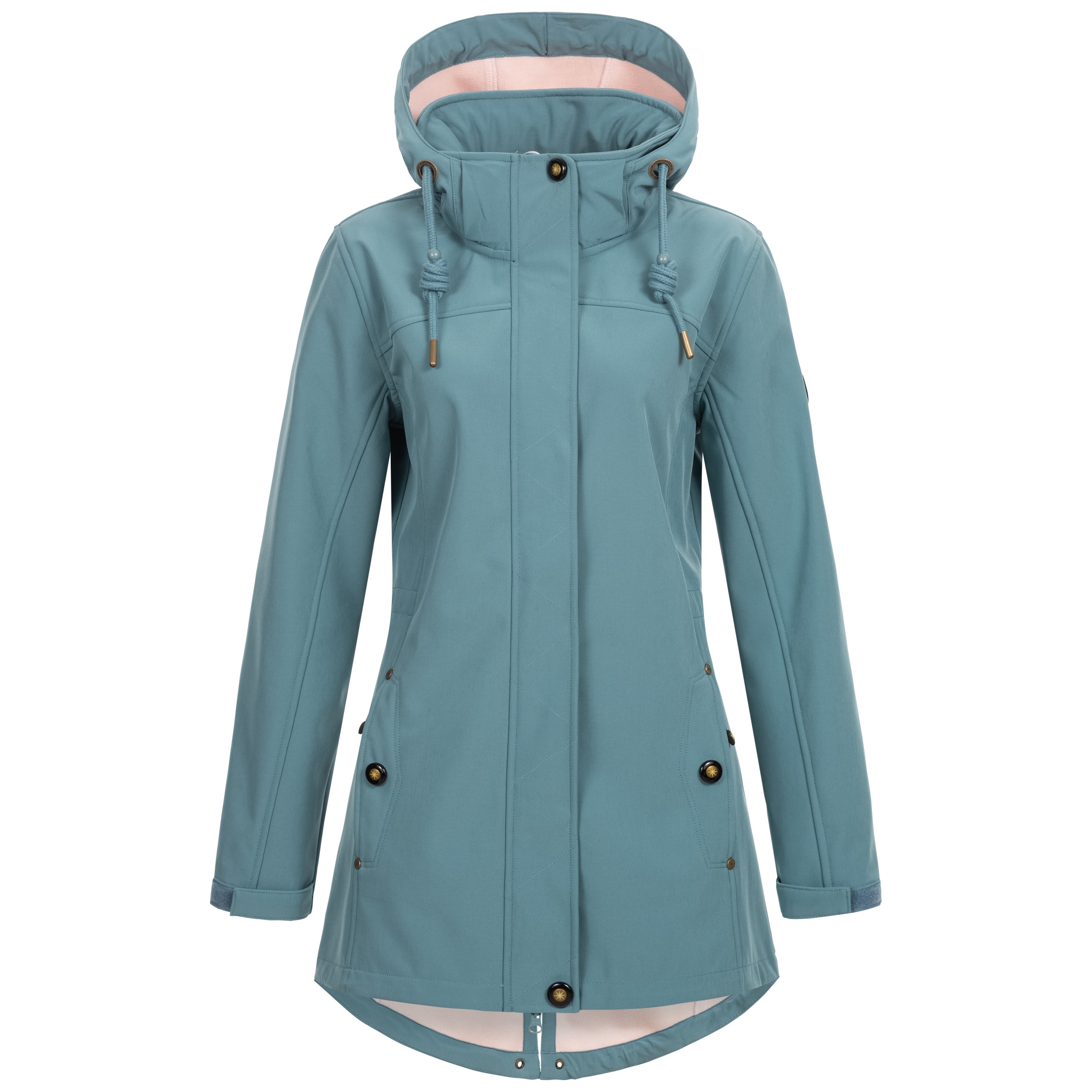 DEPROC Active Softshellmantel »PEAK BREEZE WOMEN«, auch in Großen Größen erhältlich