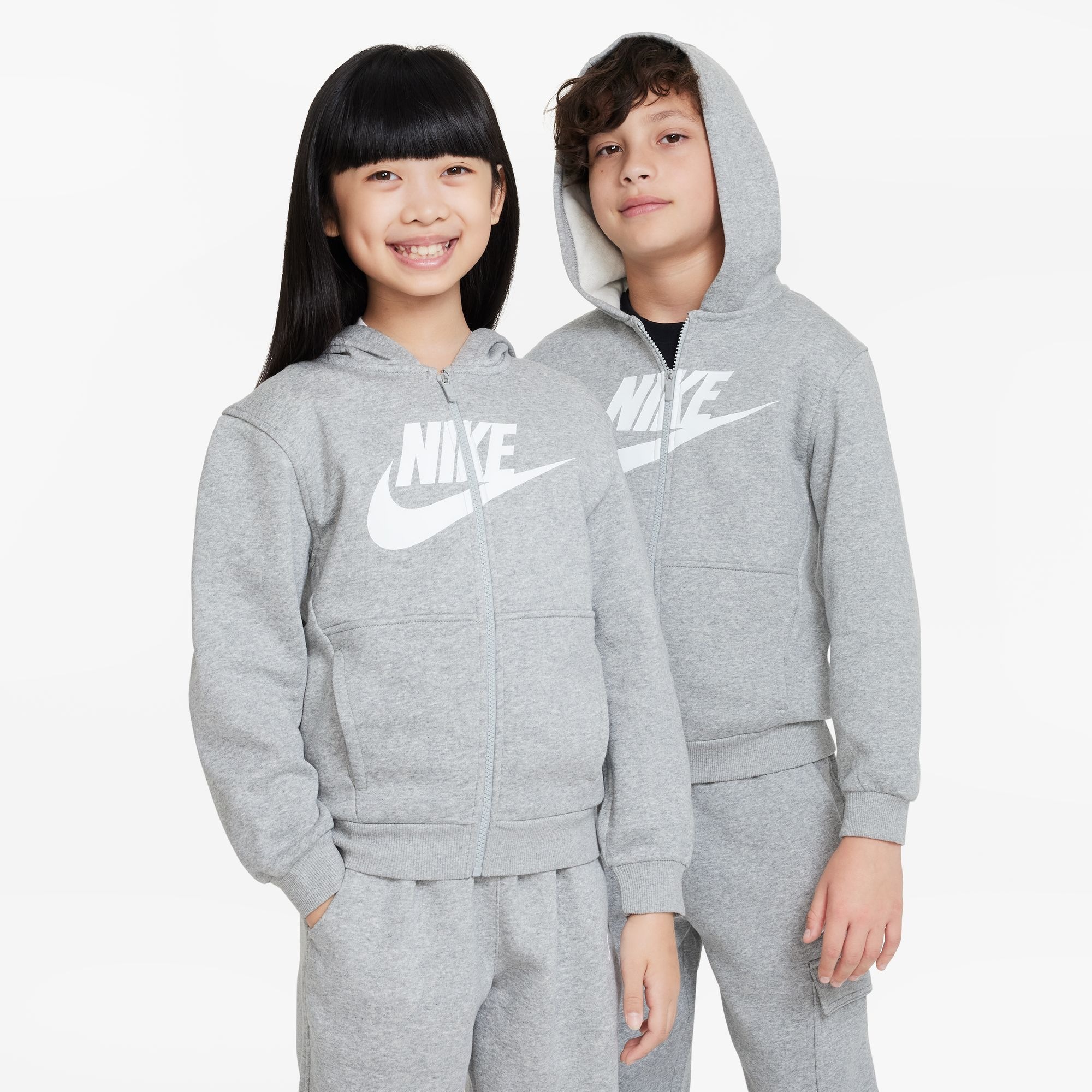 Nike Sportswear Kapuzensweatjacke »CLUB FLEECE BIG KIDS' FULL-ZIP HOODIE«
