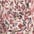creme-mauve bedruckt