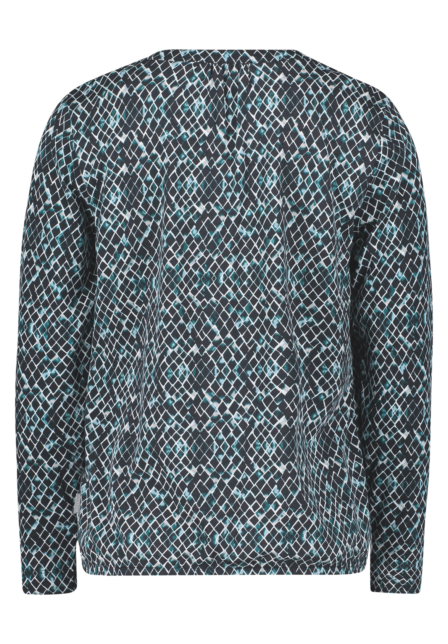 Betty&Co Langarmshirt »Casual-Shirt mit verdeckter Verschlussleiste«