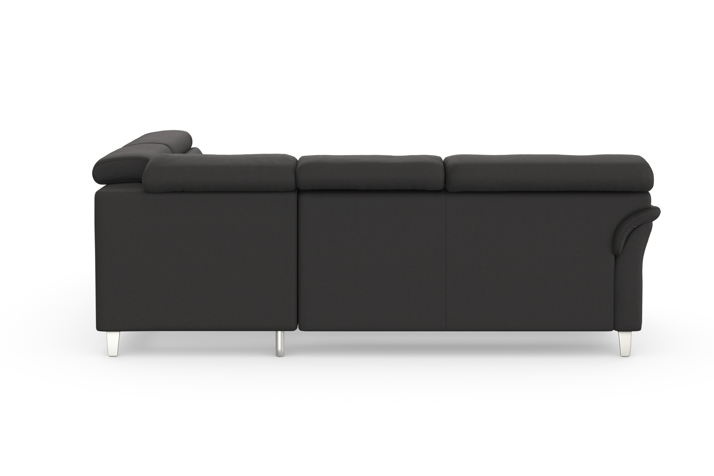 sit&more Ecksofa »Marano L-Form«, inklusive Kopfteilverstellung, wahlweise mit Bettfunktion, Bettkasten