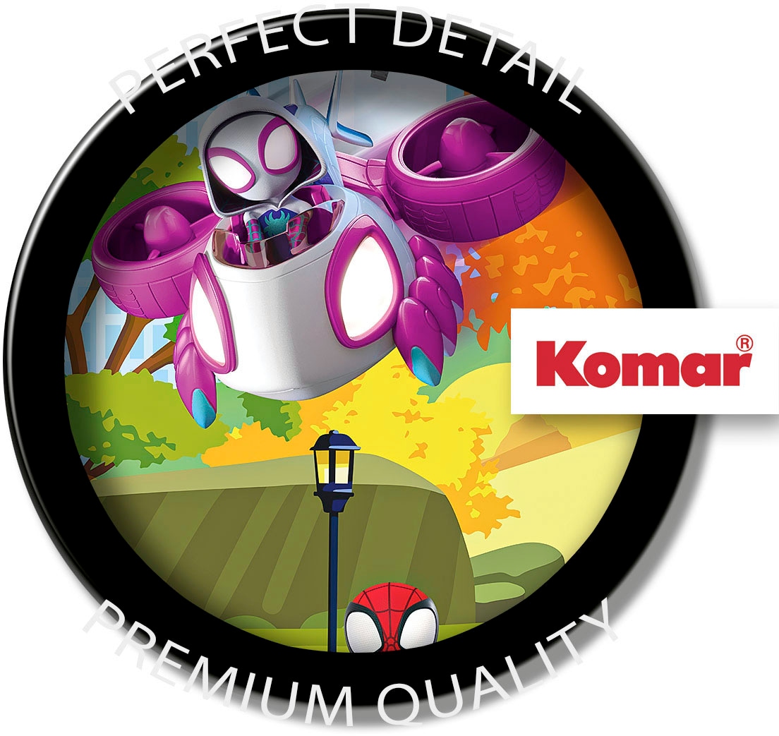 Komar Fototapete »Digitaldruck Vlies - Spidey Scavenger Hunt - Größe 300 x 250 cm«, bedruckt, Kinderzimmer
