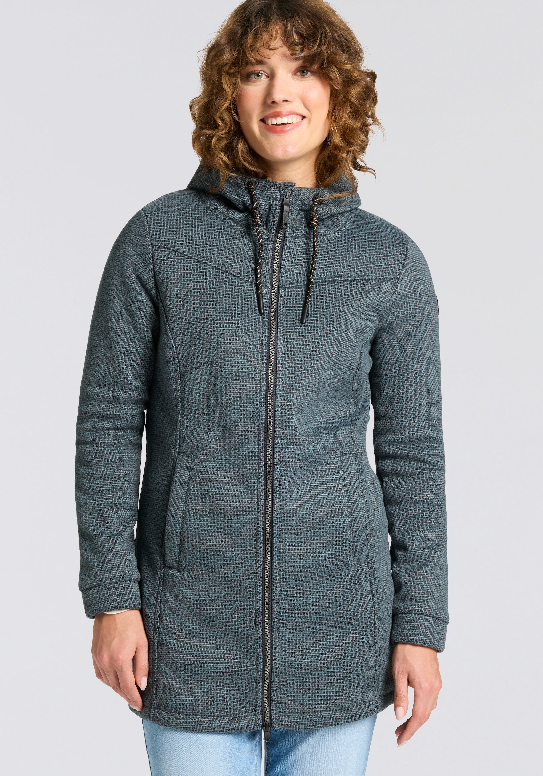 G.I.G.A. DX by killtec Strickfleecejacke »GW 37 WMN KNTFLC PRK« 1 Stk. tlg. wärmend & windabweisend, Übergangsjacke