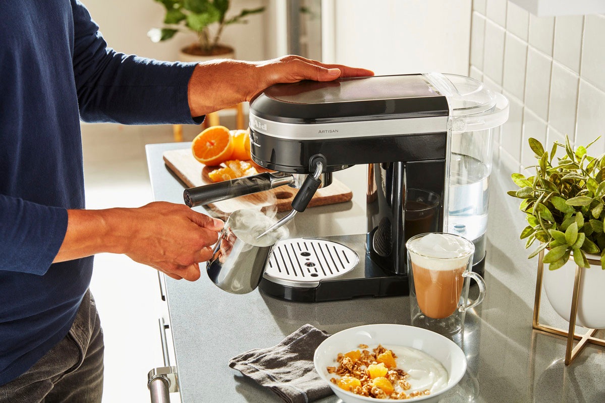 KitchenAid Espressomaschine »5KES6503EOB ONYX BLACK«, Siebträger