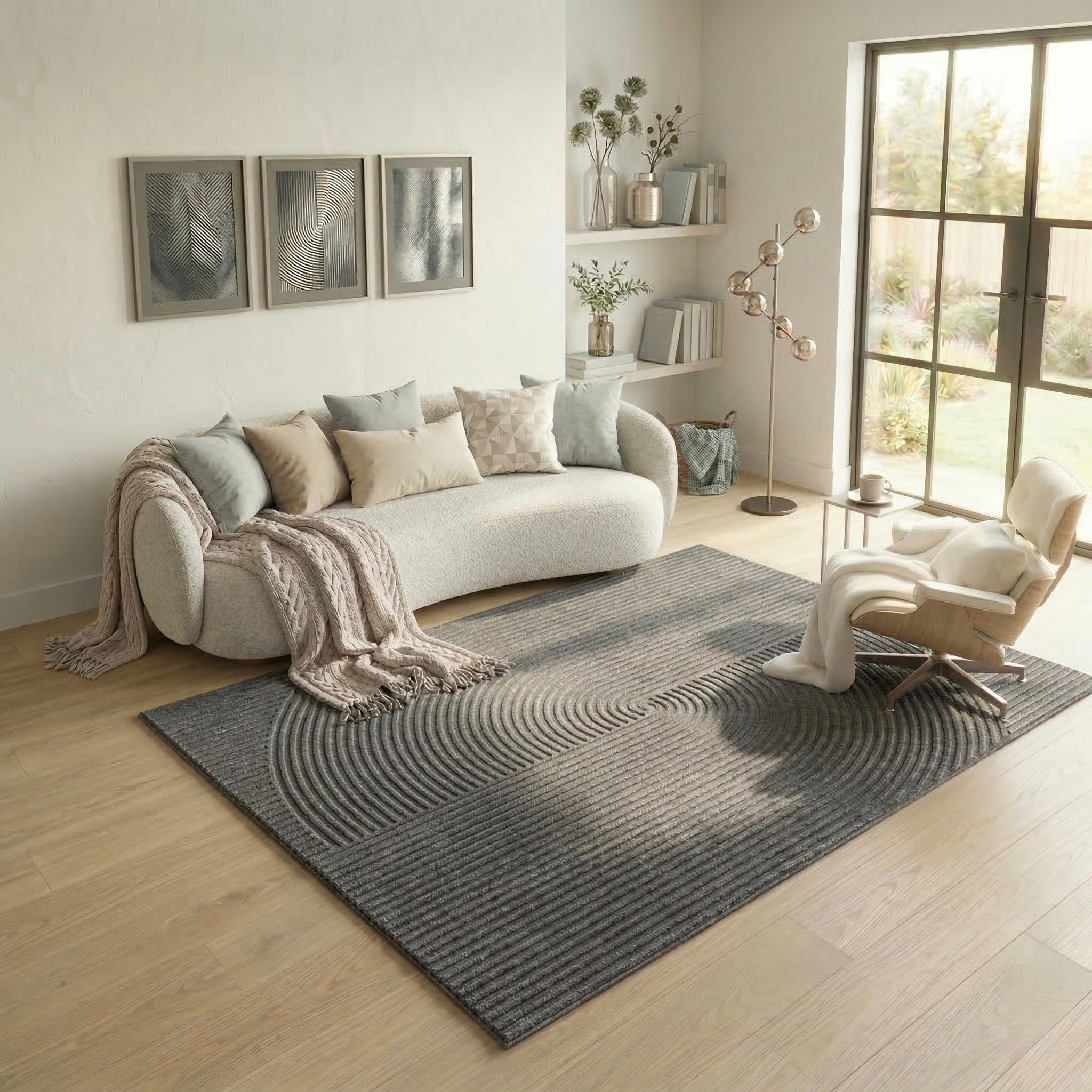 Sehrazat Teppich »Rio 1700« quadratisch 7 mm Höhe