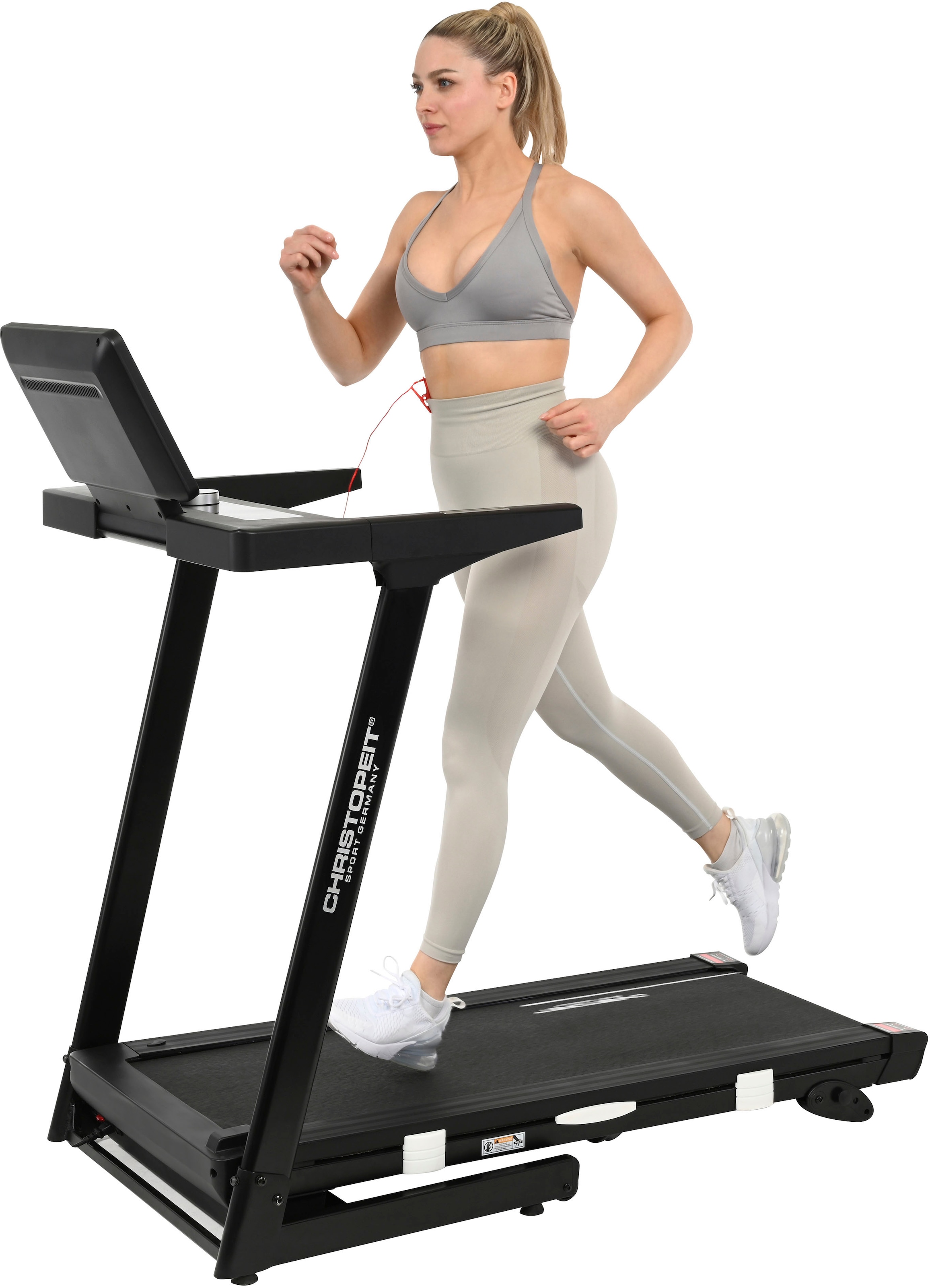 Christopeit Sport® Laufband »Laufband TM 4000 S« bis max. 16 km/h, klappbar, 120 kg max. Benutzergewicht