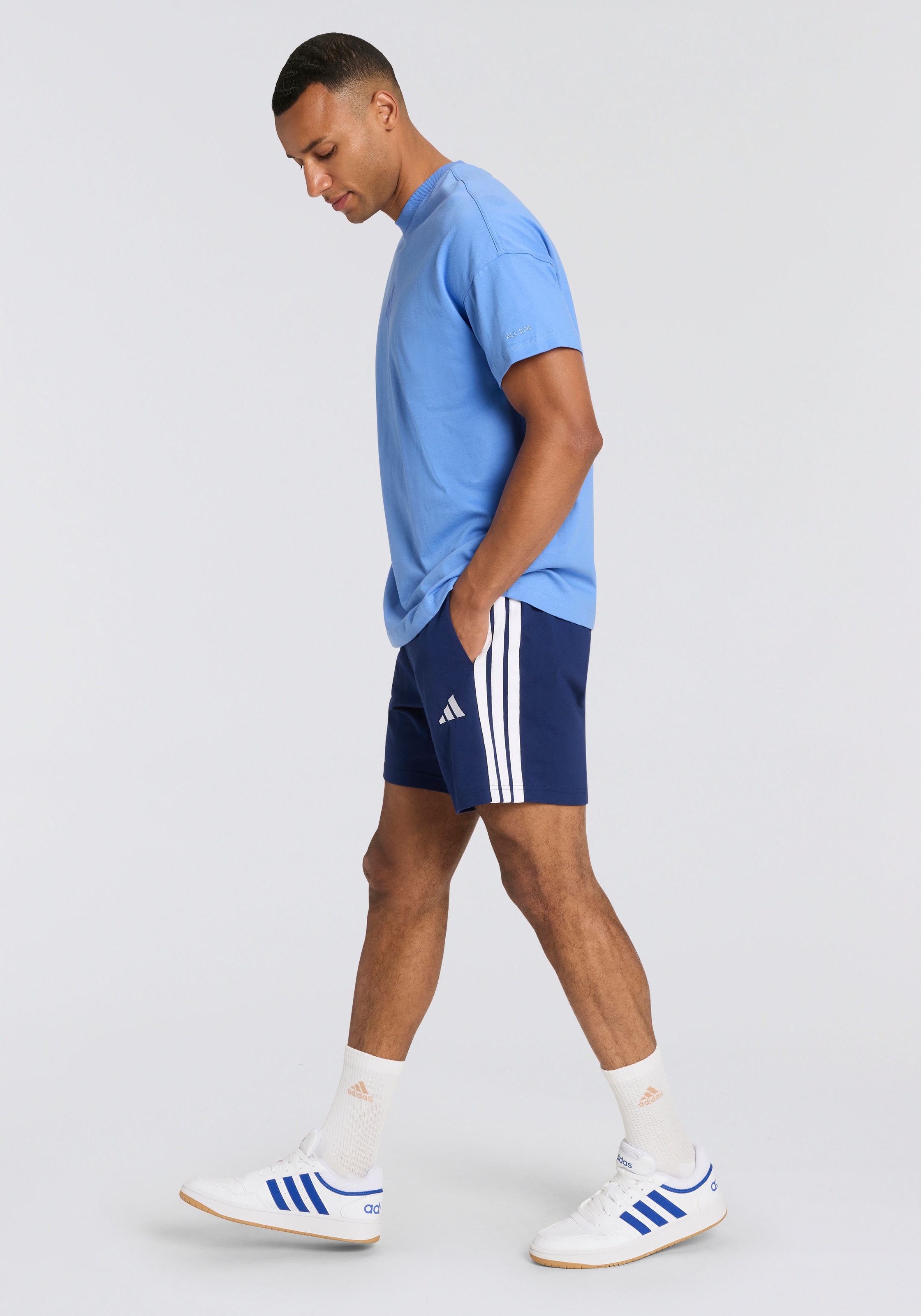 adidas Sportswear Shorts »M 3S SJ 7 SHO«, (1 tlg.), drei Streifen Trainingsshorts
