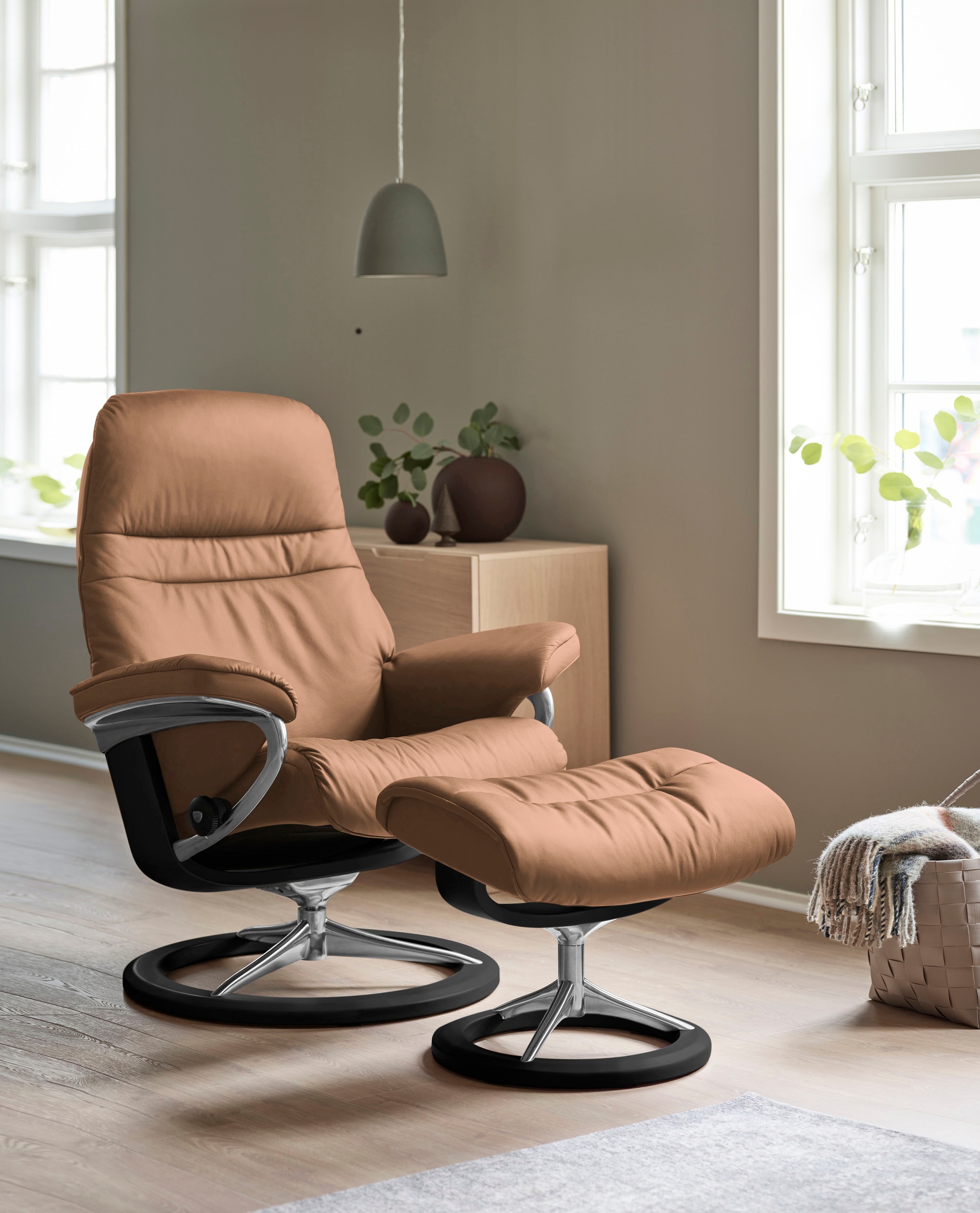 Stressless® Relaxsessel »Sunrise«, mit Signature Base, Größe S, Gestell Schwarz