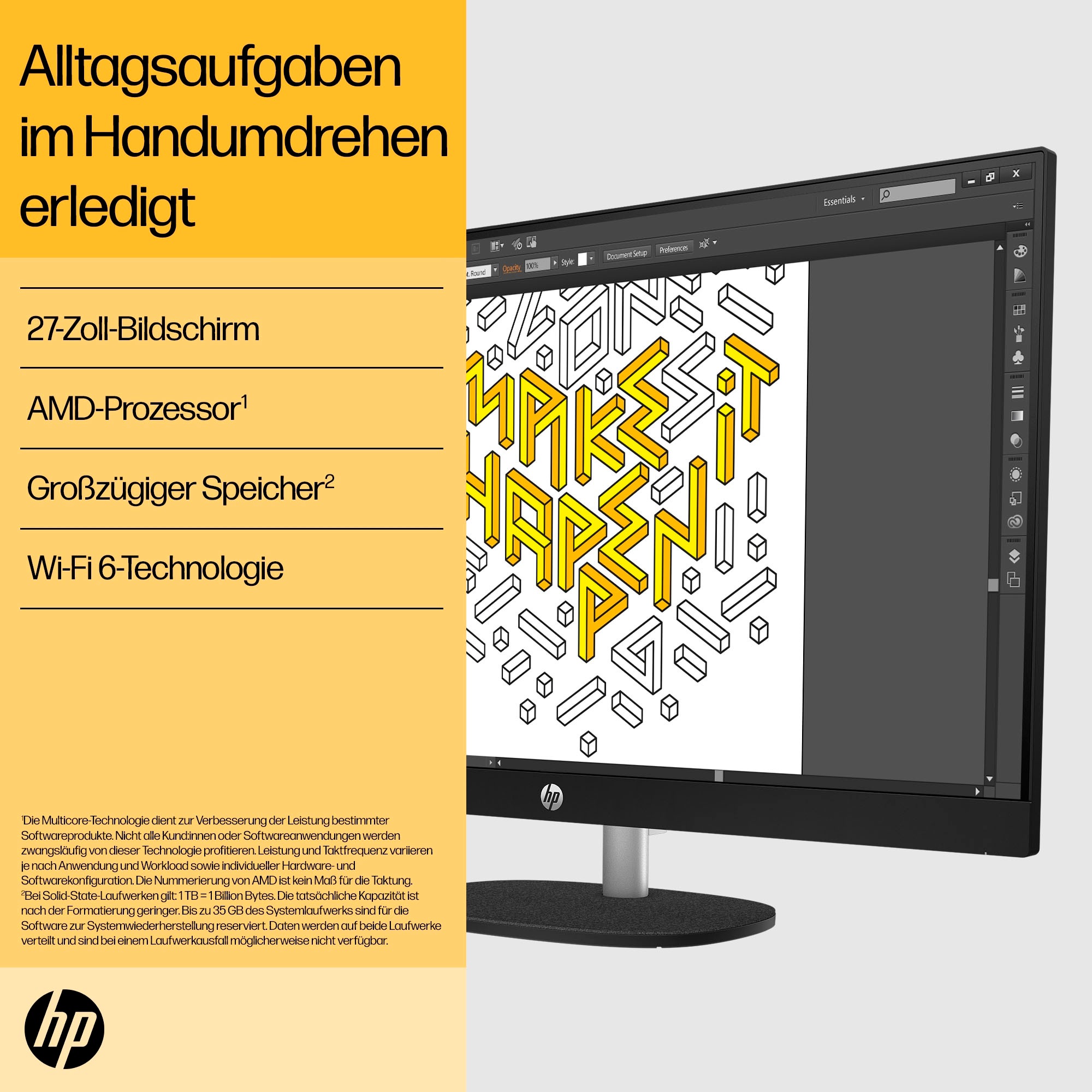 HP All-in-One PC »27-cr0207ng«